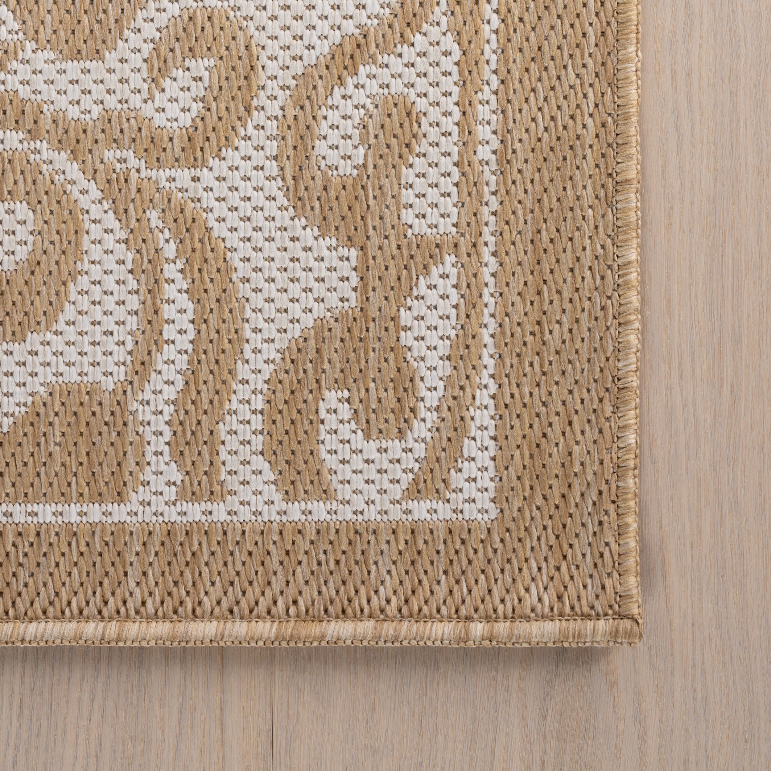 Lilura Traditional Paisley Indoor/Outdoor Rug | Natural - Image 4