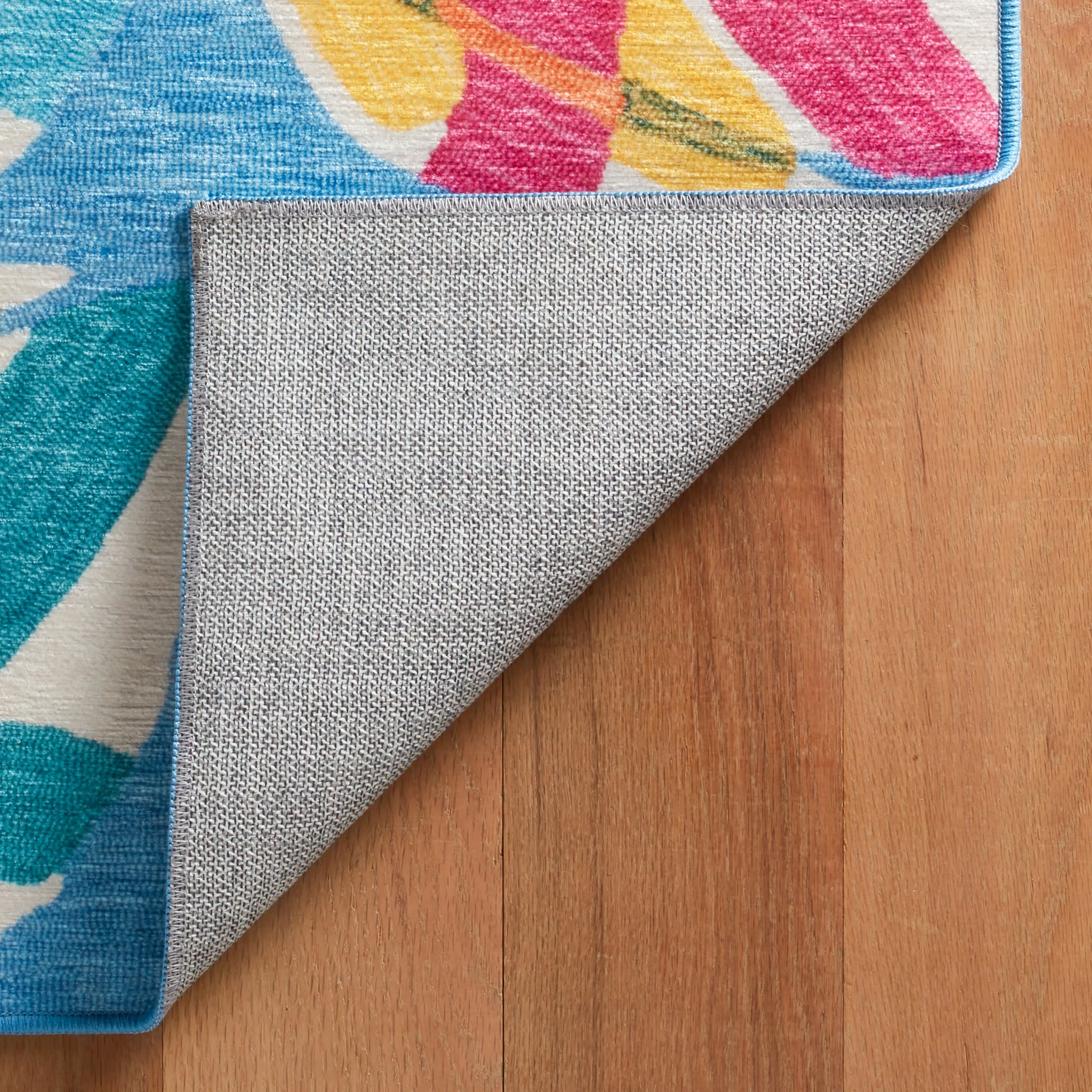 Lily Pad Machine Washable Rug | Spring - Image 7