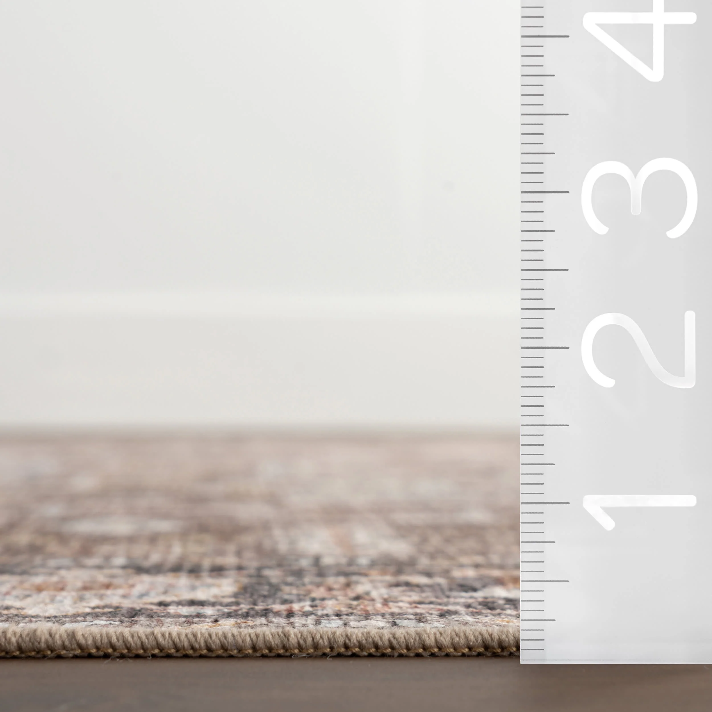Lilyana Spill Proof Washable Rug | Dark Brown - Image 6