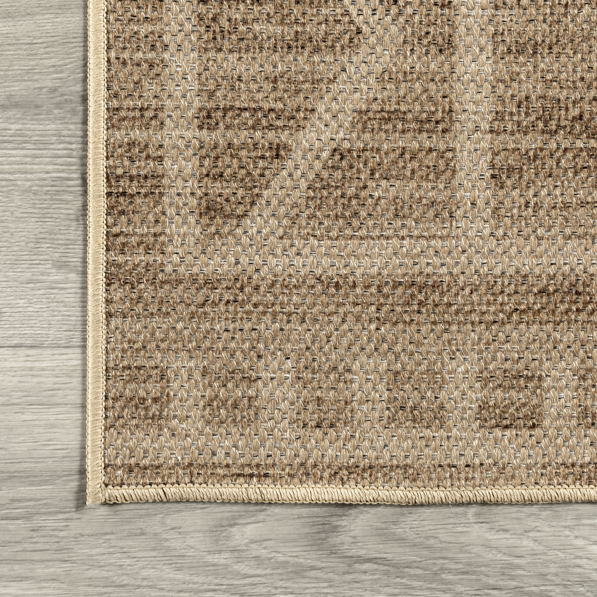 Linden Easy-Jute Washable Shapes Rug | Natural - Image 3