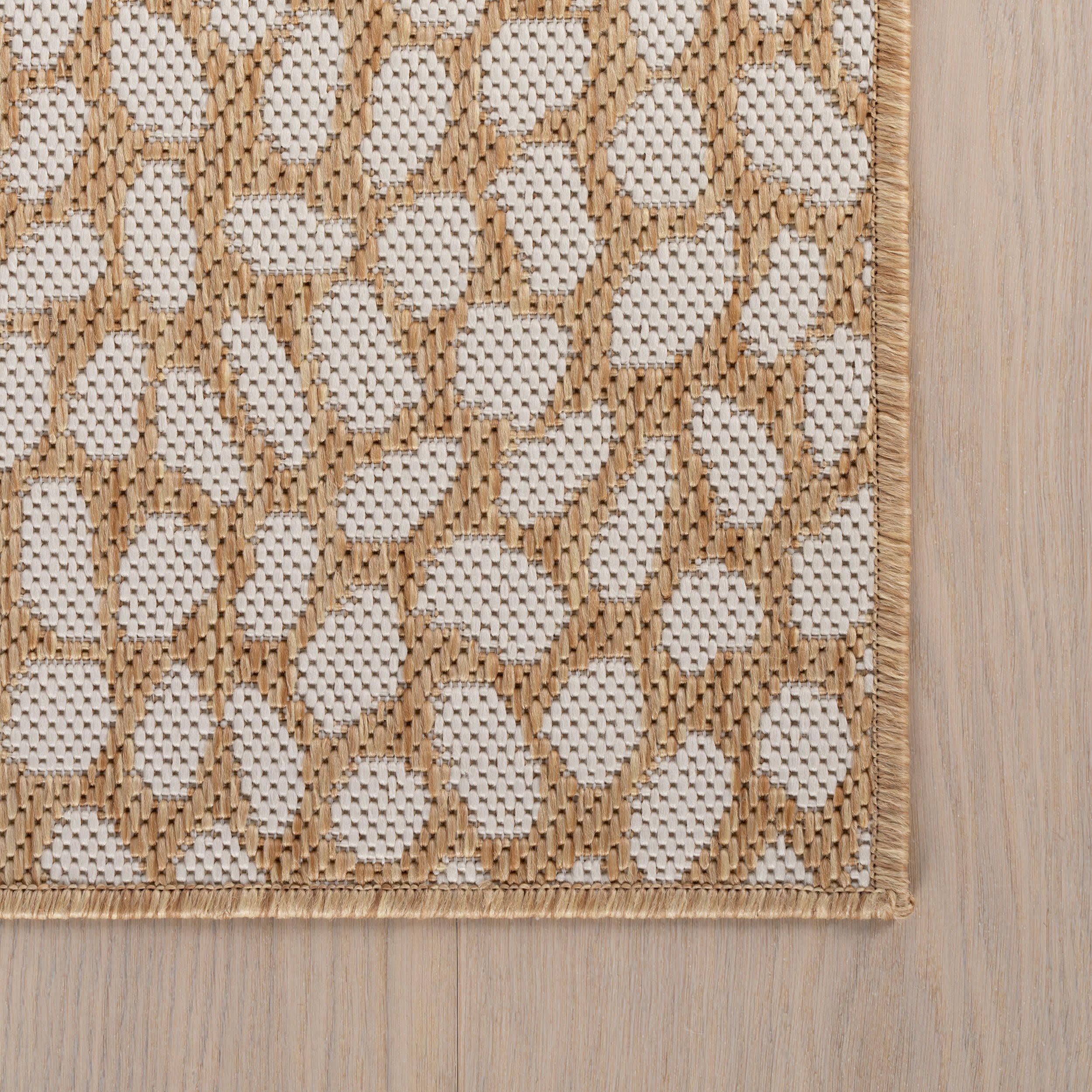 Lindra Modern Animal Print Indoor/Outdoor Rug | Beige - Image 3