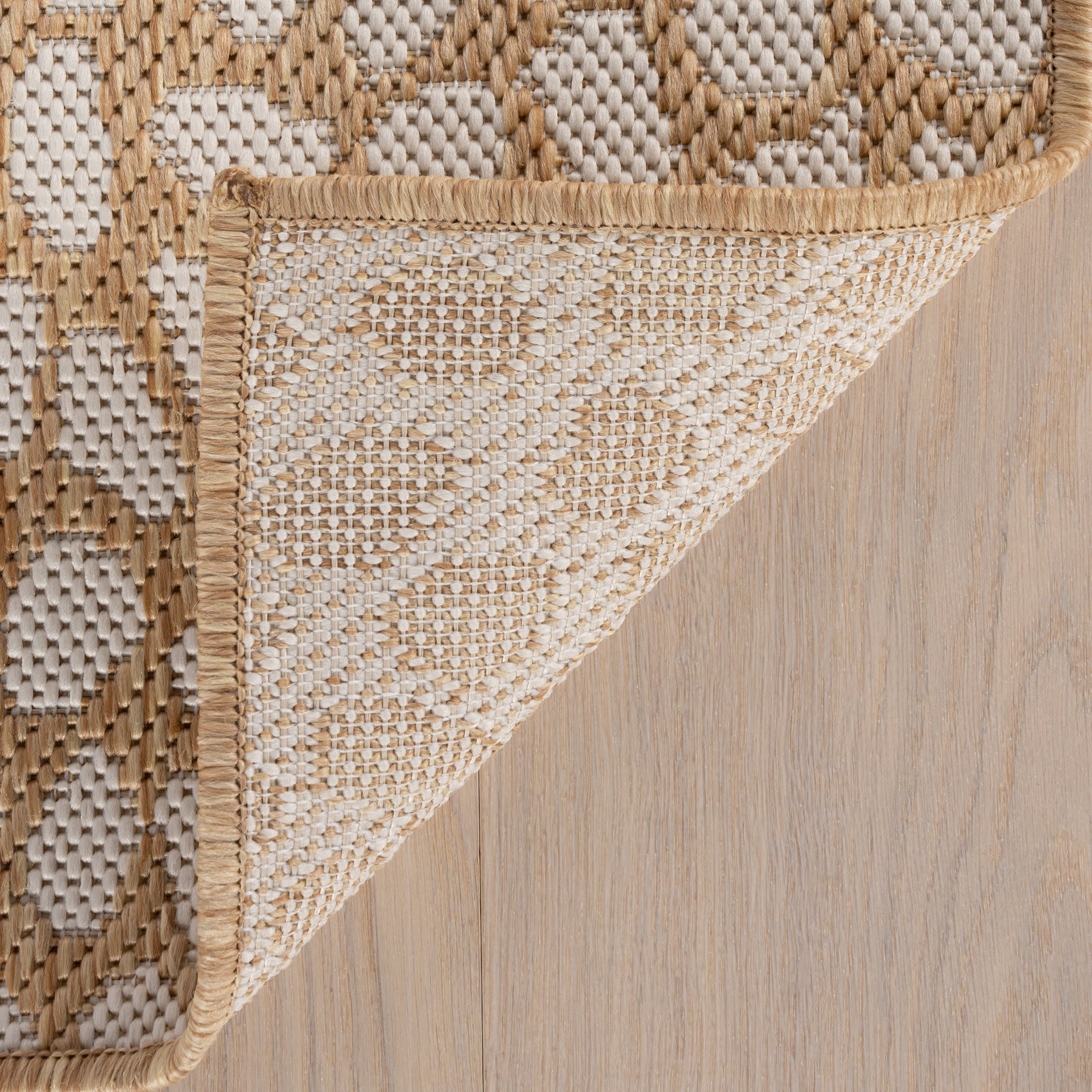 Lindra Modern Animal Print Indoor/Outdoor Rug | Beige - Image 5