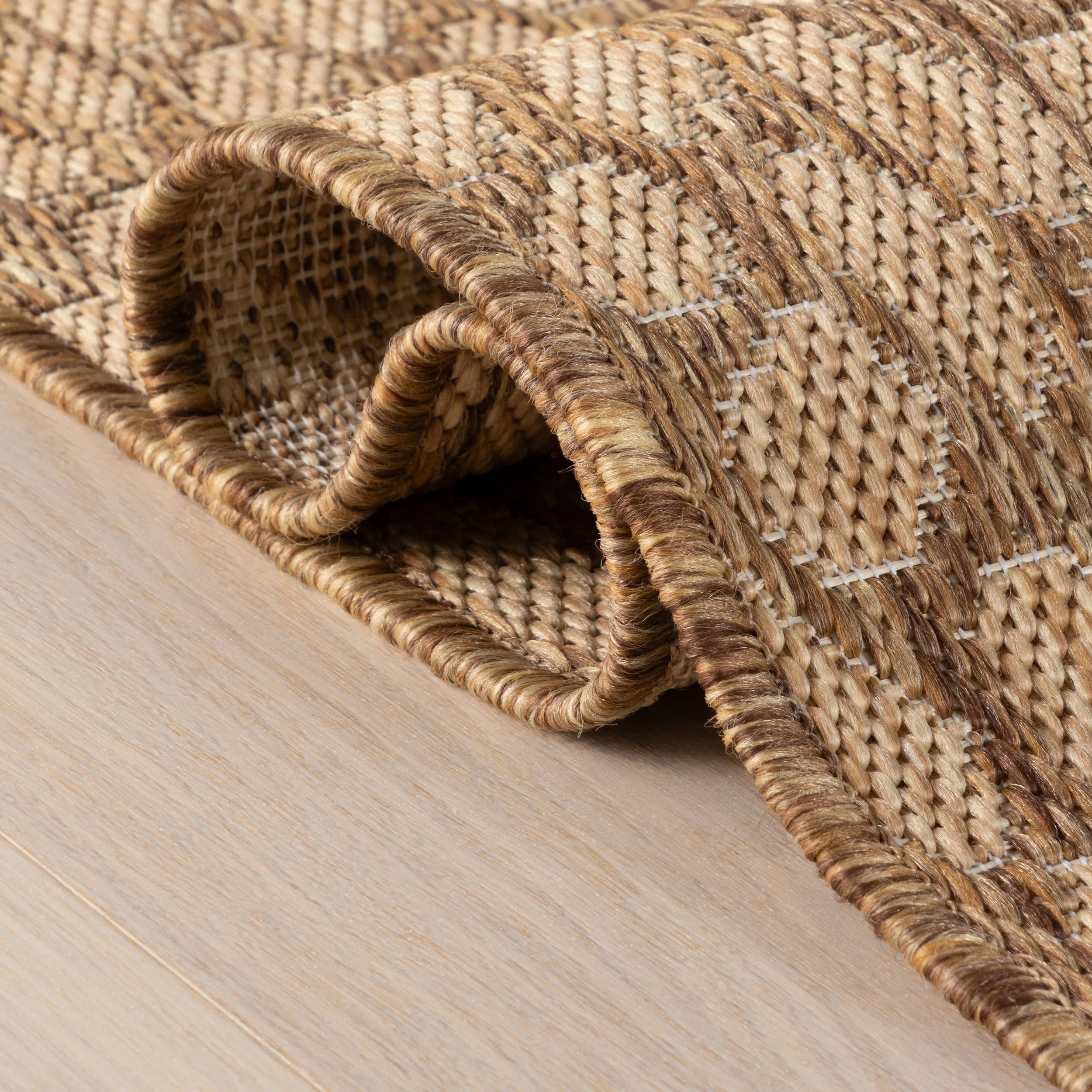 Lindra Modern Animal Print Indoor/Outdoor Rug | Brown - Image 10