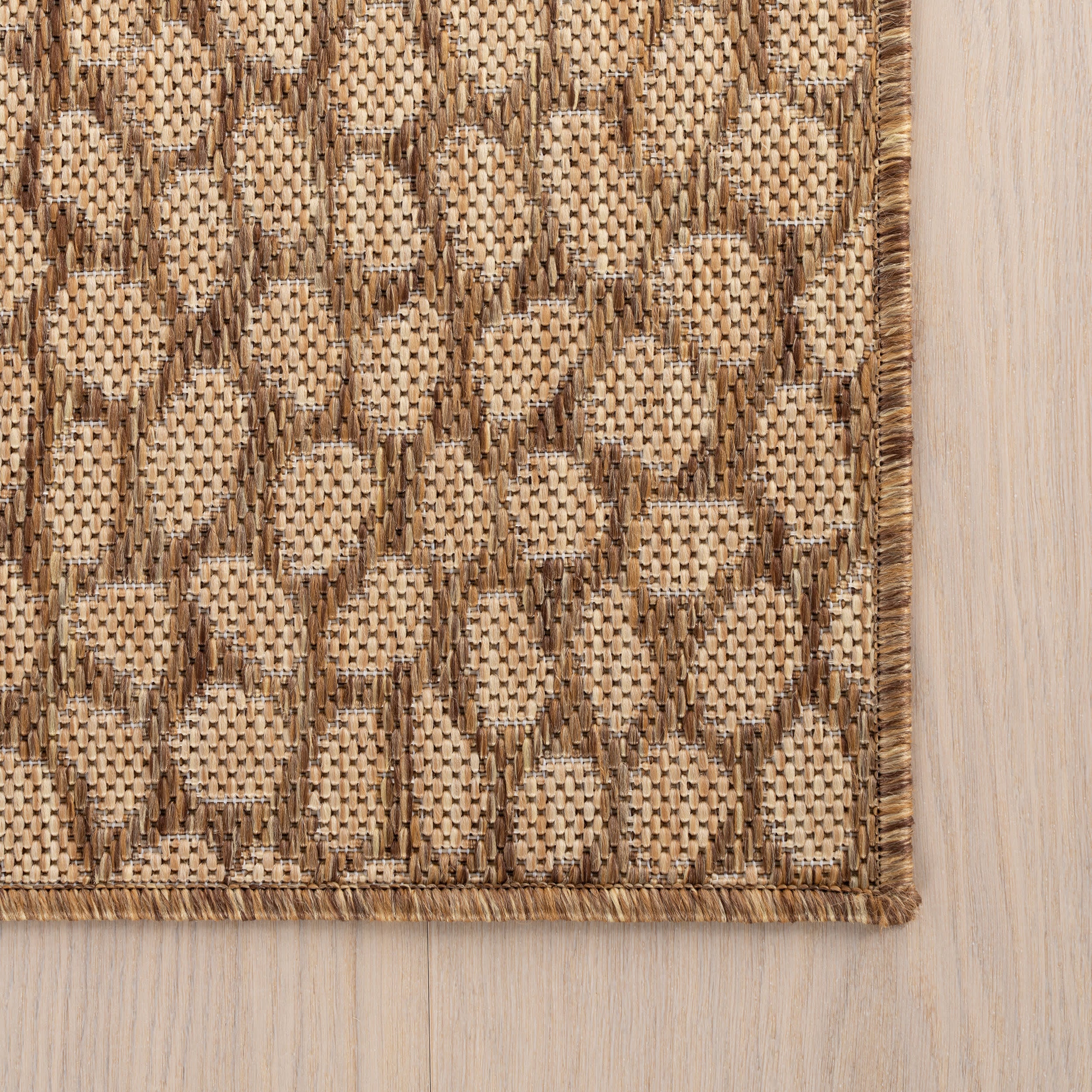 Lindra Modern Animal Print Indoor/Outdoor Rug | Brown - Image 4