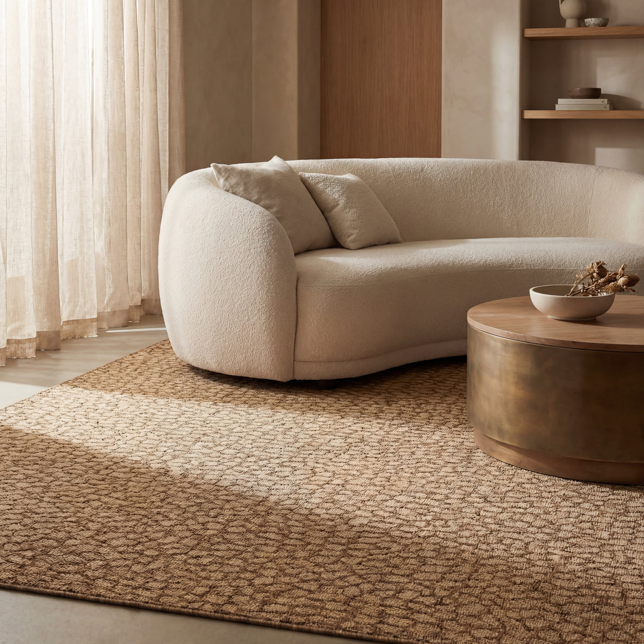 Lindra Modern Animal Print Indoor/Outdoor Rug | Brown - Image 5