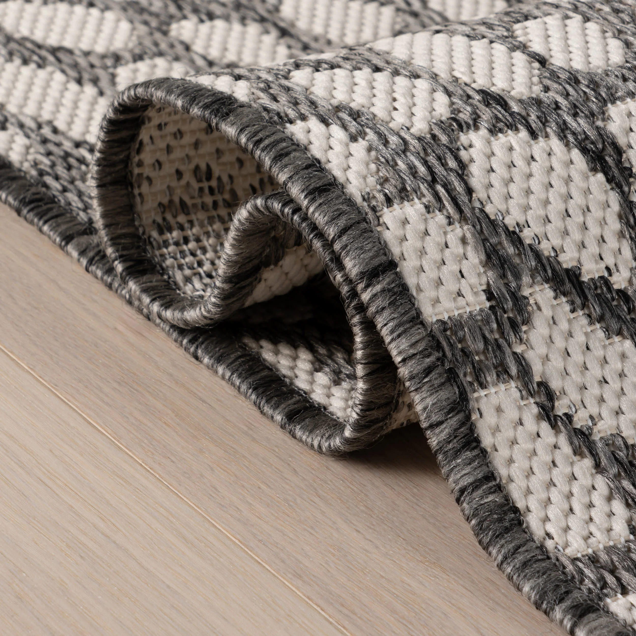 Lindra Modern Animal Print Indoor/Outdoor Rug | Grey - Image 10