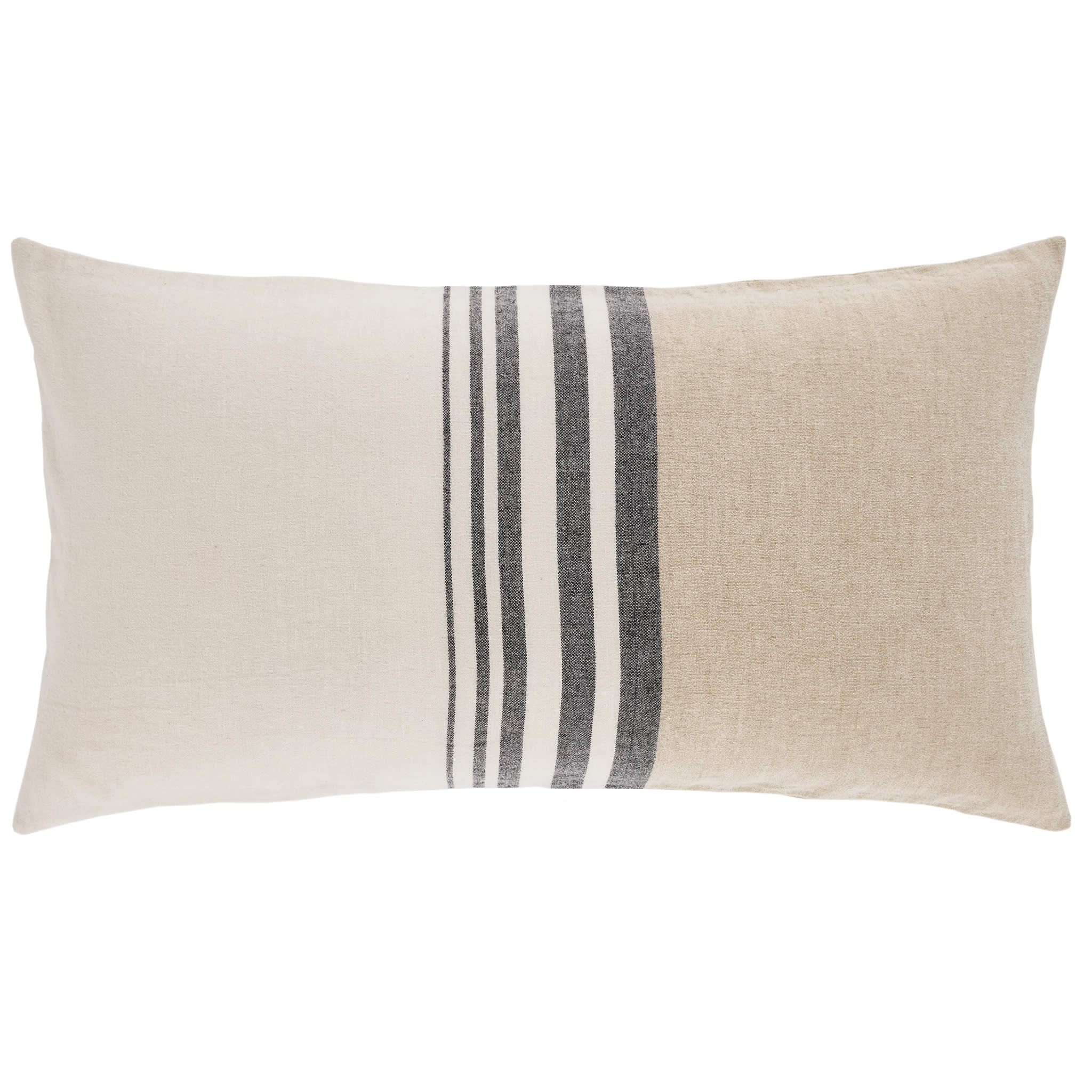 Linen Chenille Stripe Sham | Neutral - Image 4