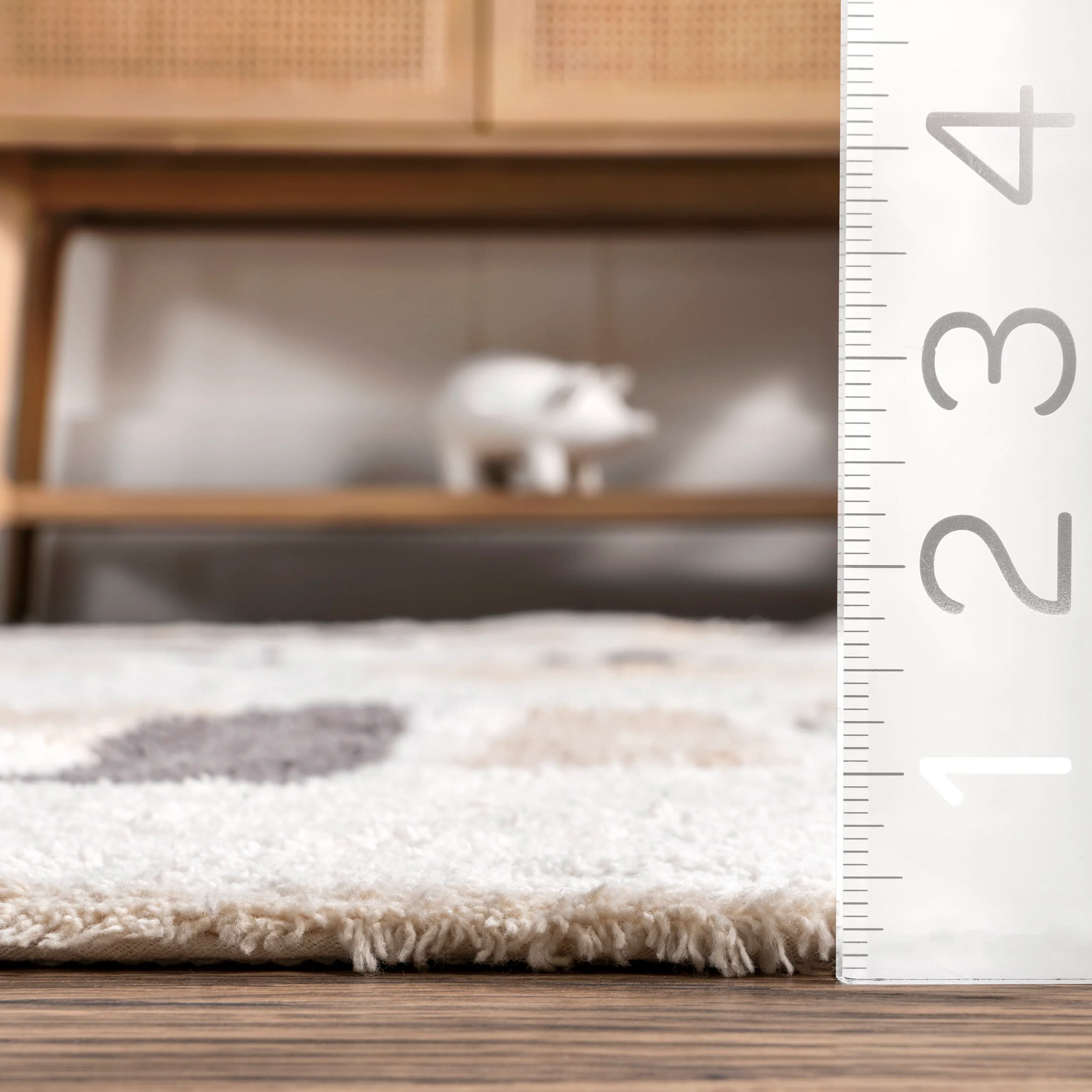 Lion Nursery Washable Rug | Ivory - Image 5