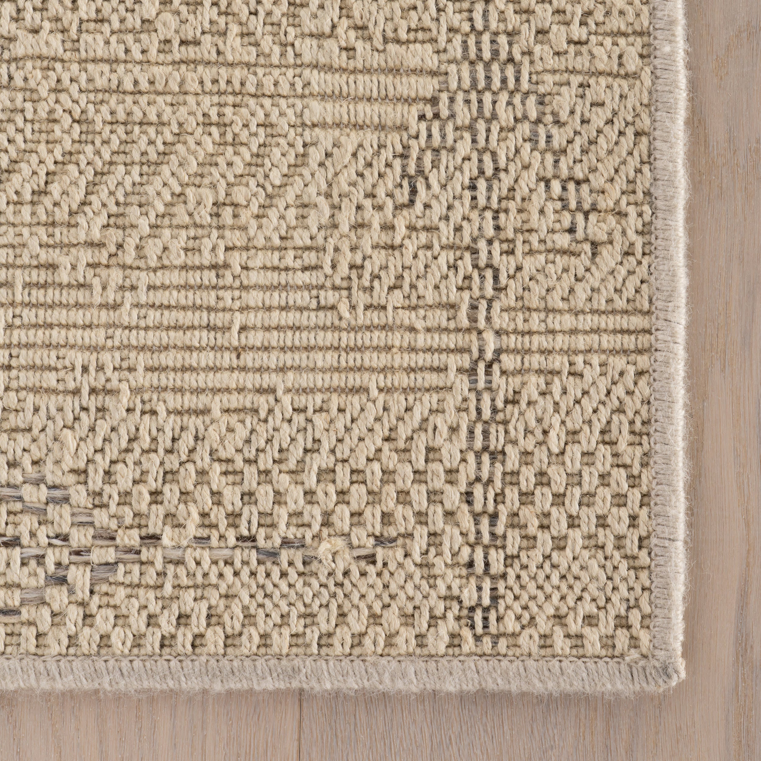 Lior Southwestern Vintage and Distressed Rug | Beige - Image 4