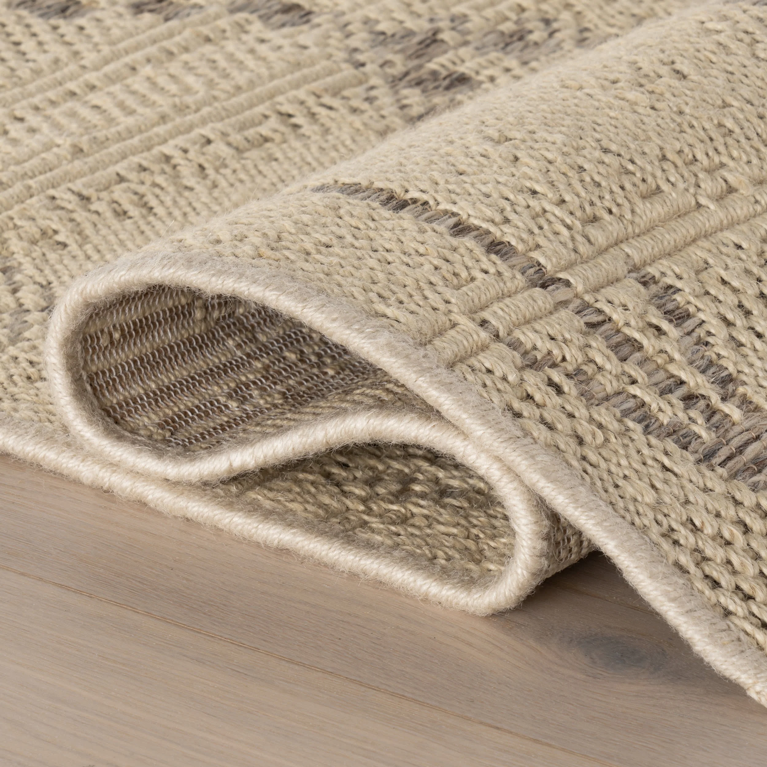 Lior Southwestern Vintage and Distressed Rug | Beige - Image 7