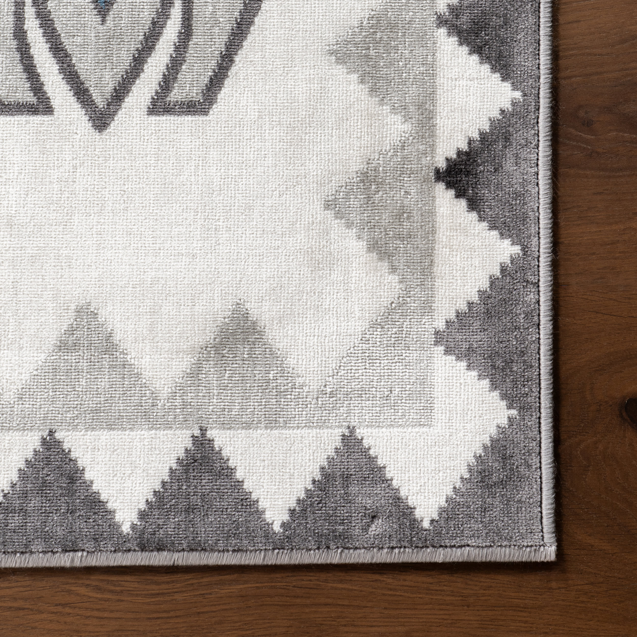 Liz Washable Geometric Rug | Beige - Image 3
