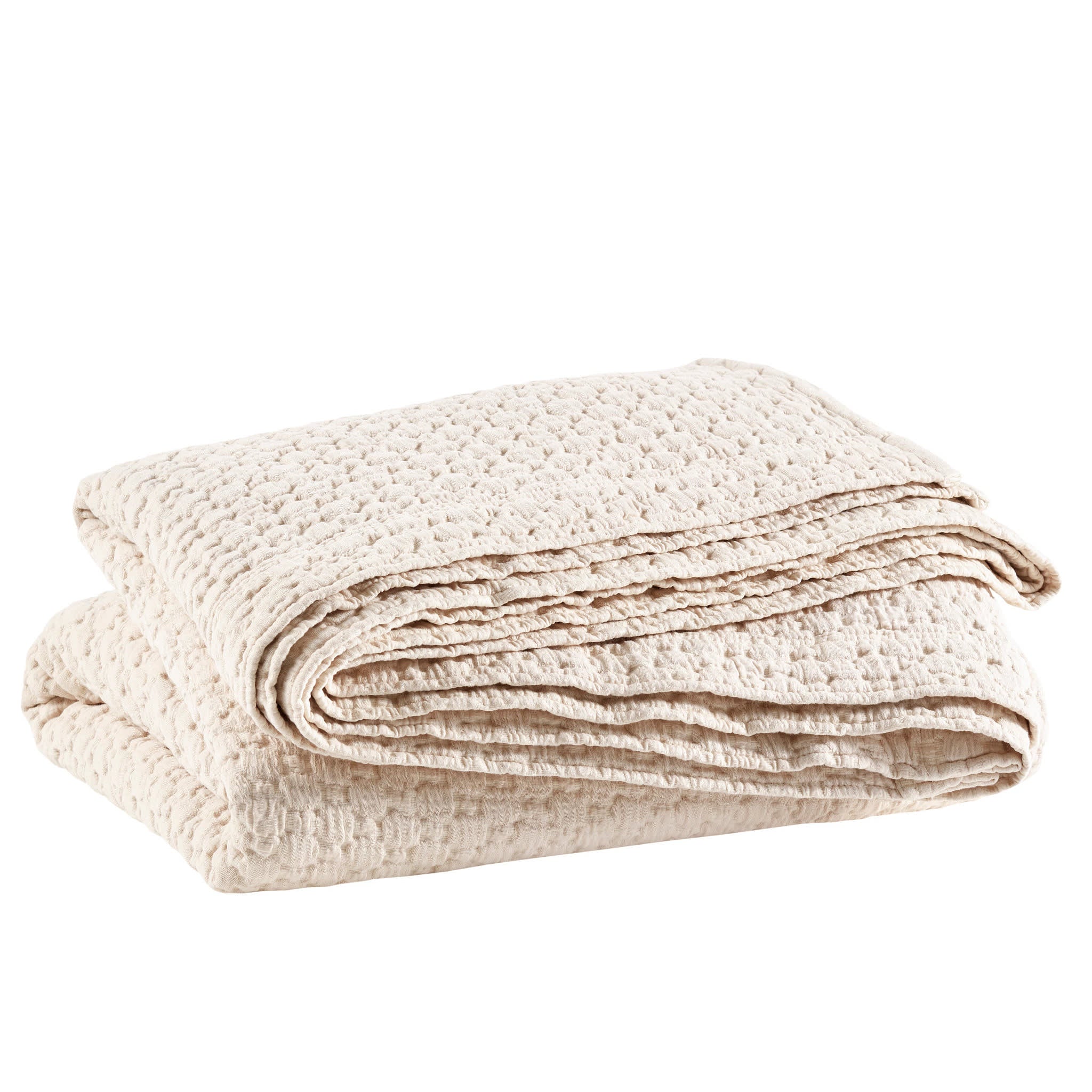 Lodi Matelasse Coverlet | Alabaster - Image 3