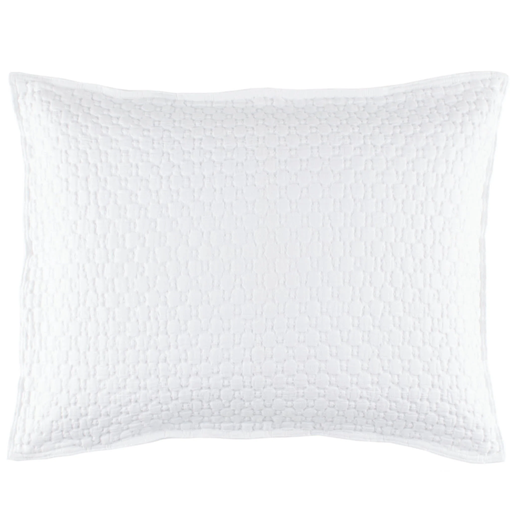 Lodi Matelasse Sham | White - Image 4