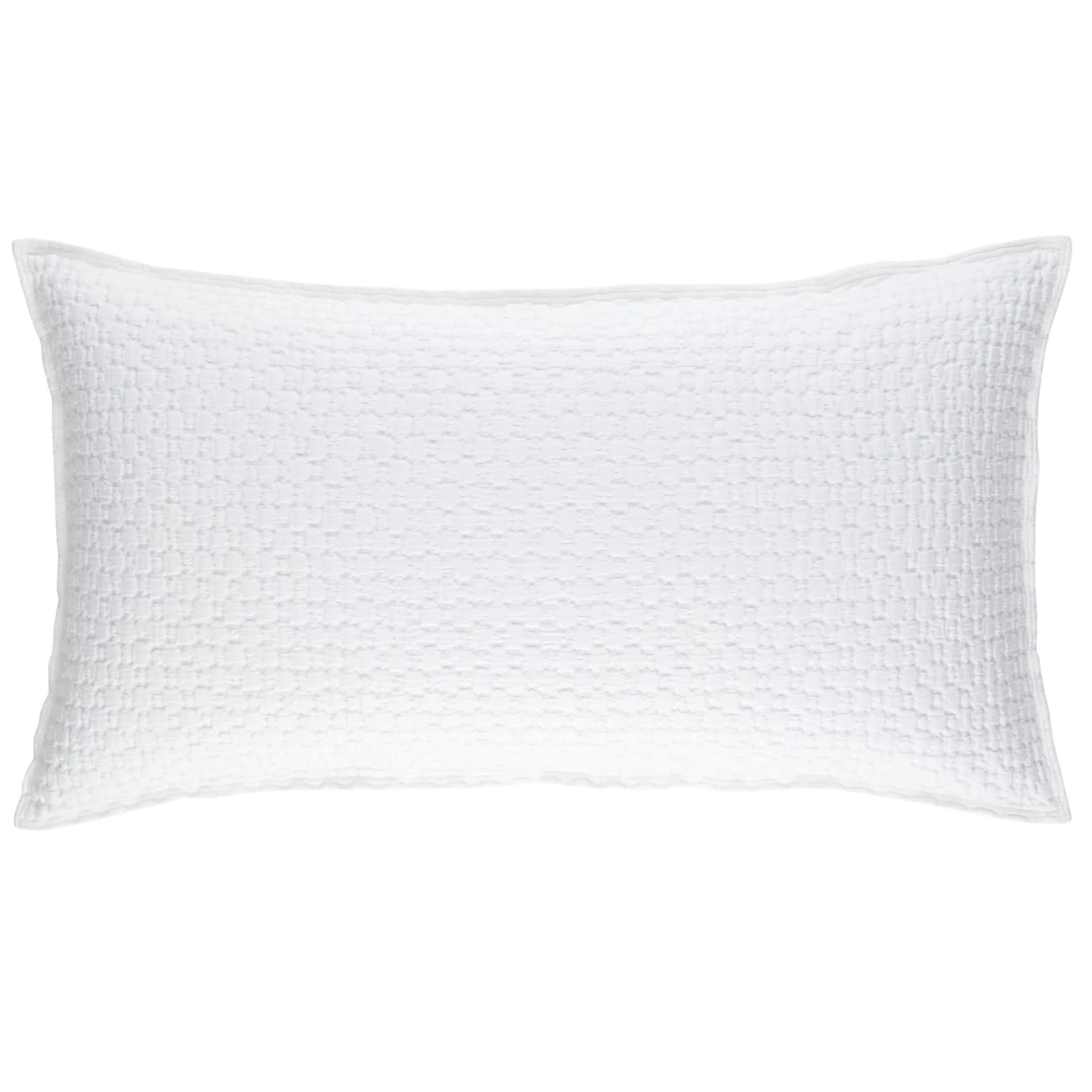 Lodi Matelasse Sham | White - Image 5