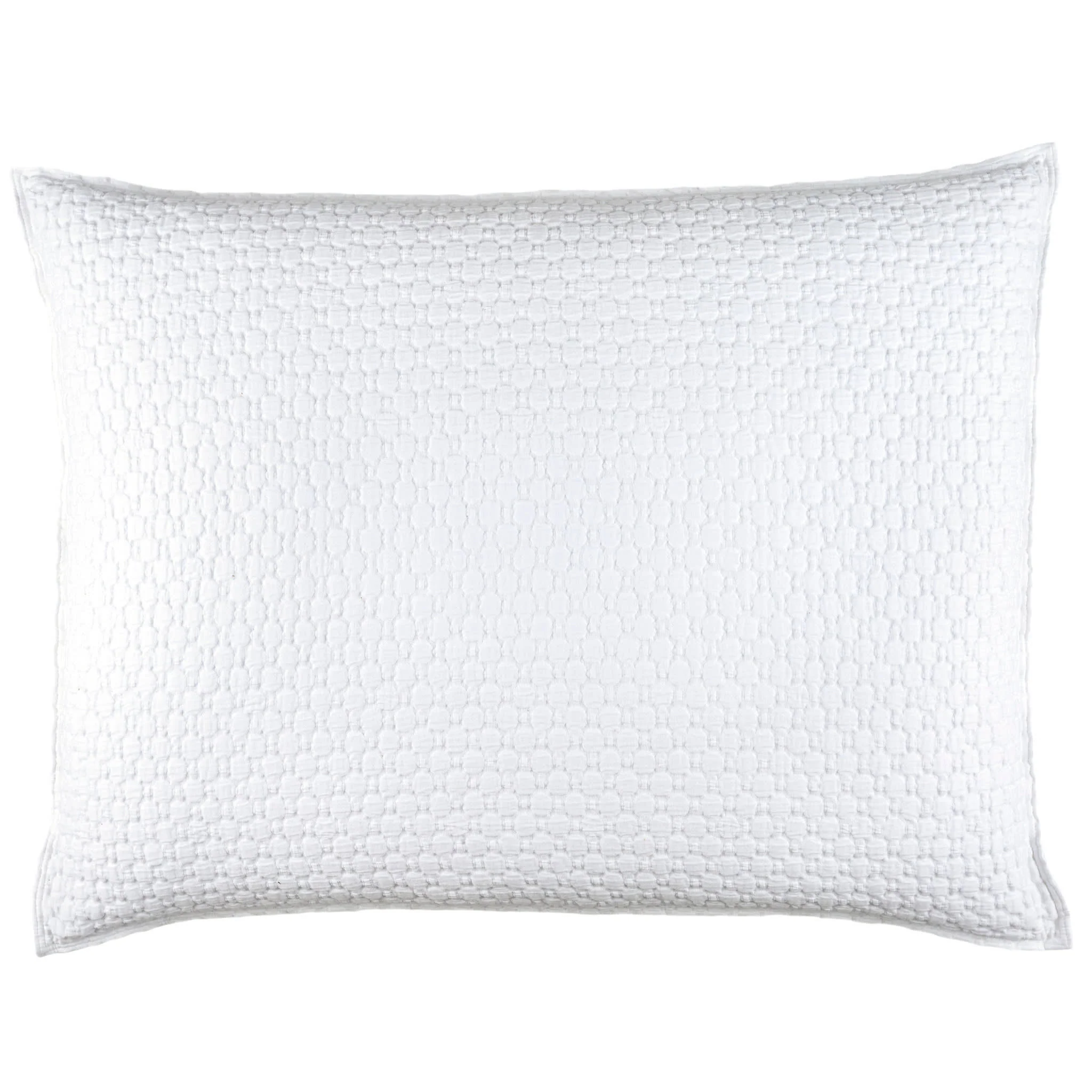 Lodi Matelasse Sham | White - Image 6