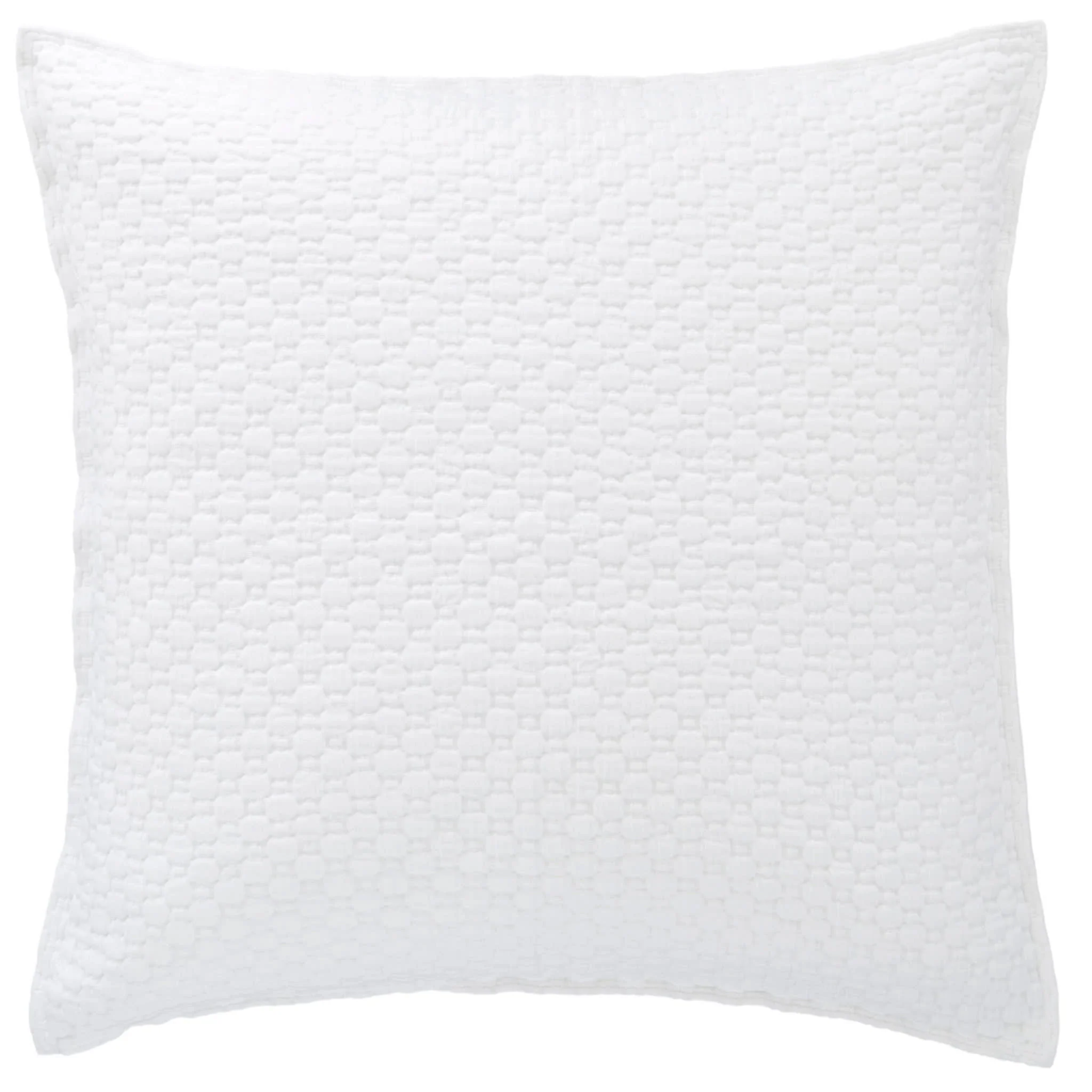 Lodi Matelasse Sham | White - Image 7
