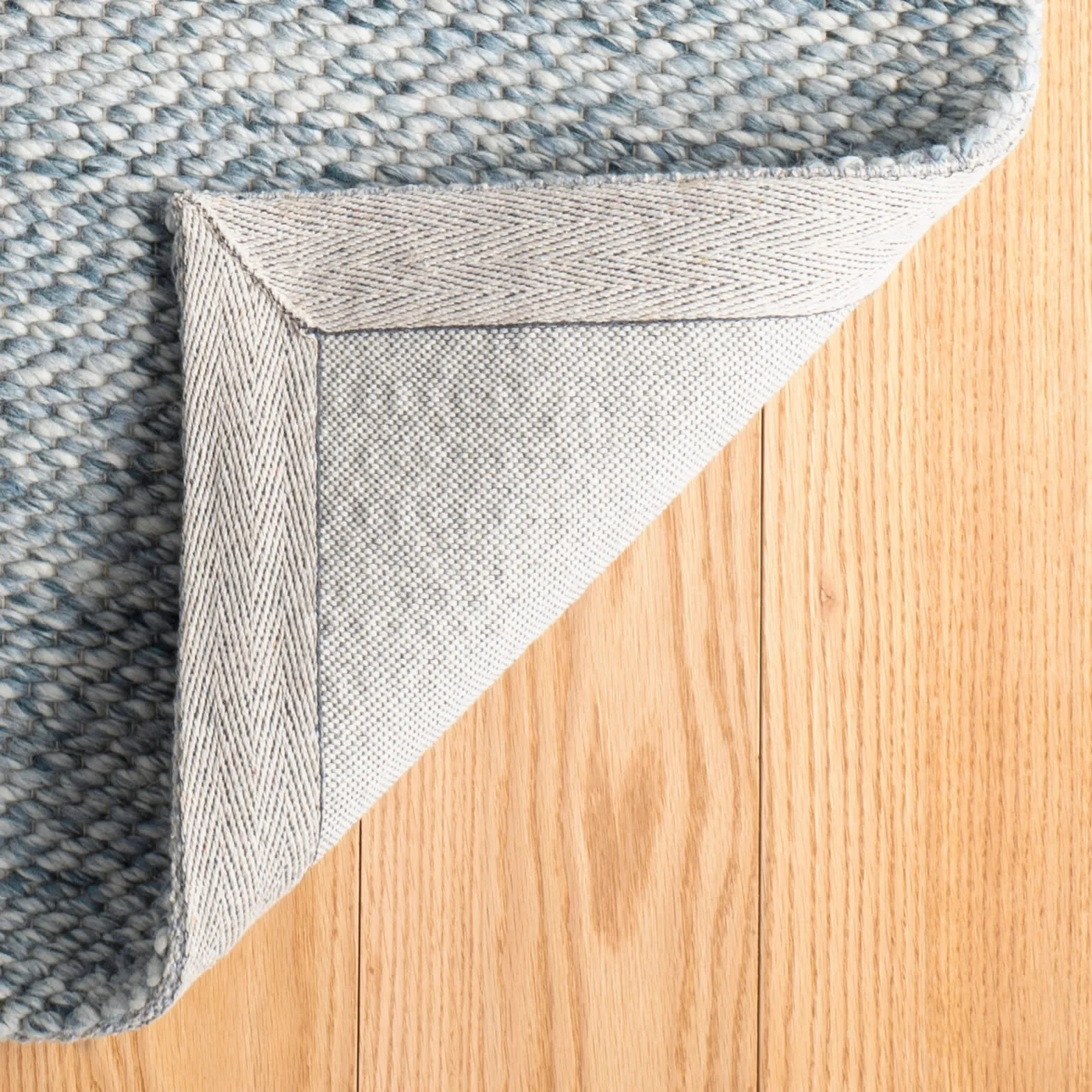 Loggia Handwoven Wool Rug | Sky - Image 4