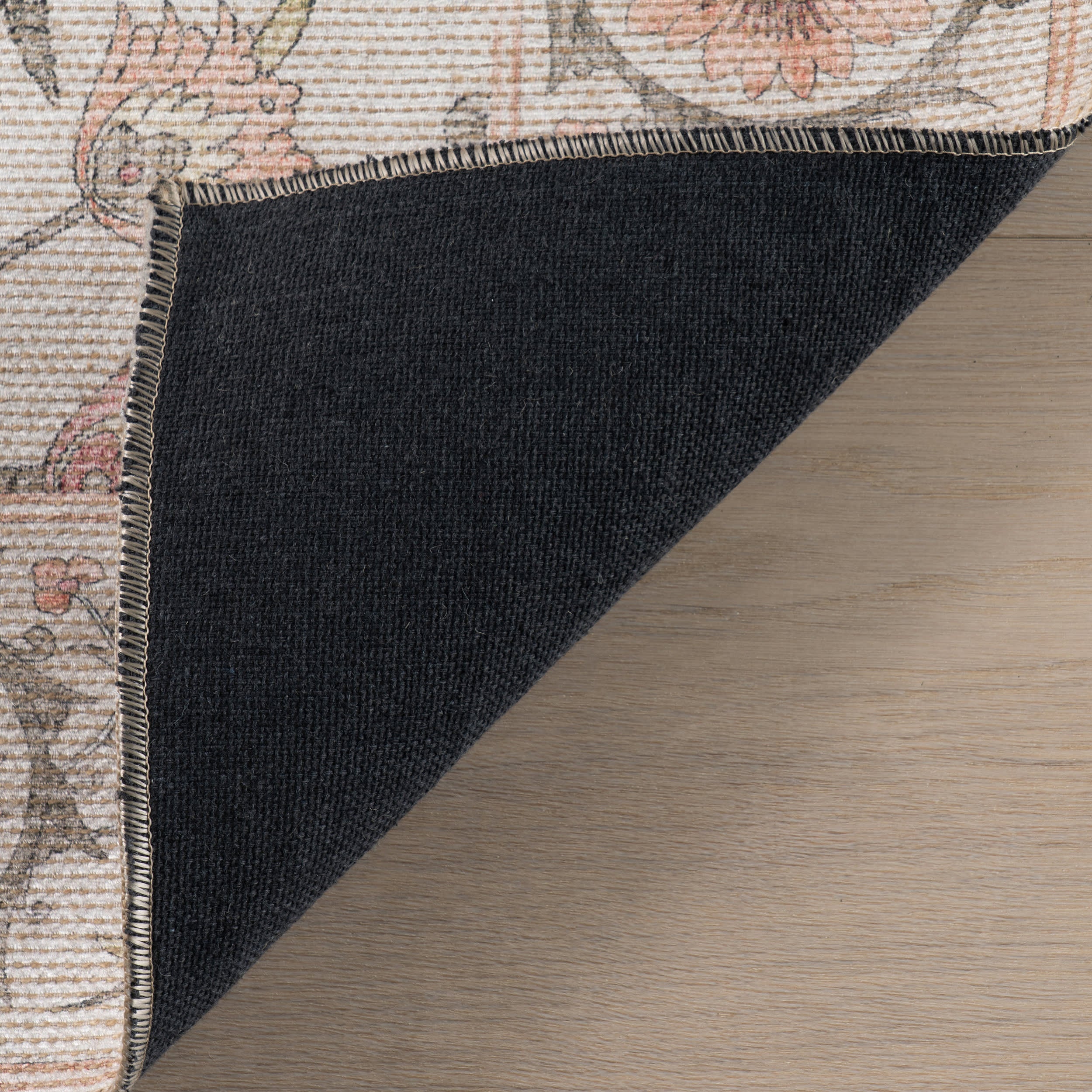 Lomia Traditional Vintage Medallion Area Rug | Ivory - Image 8