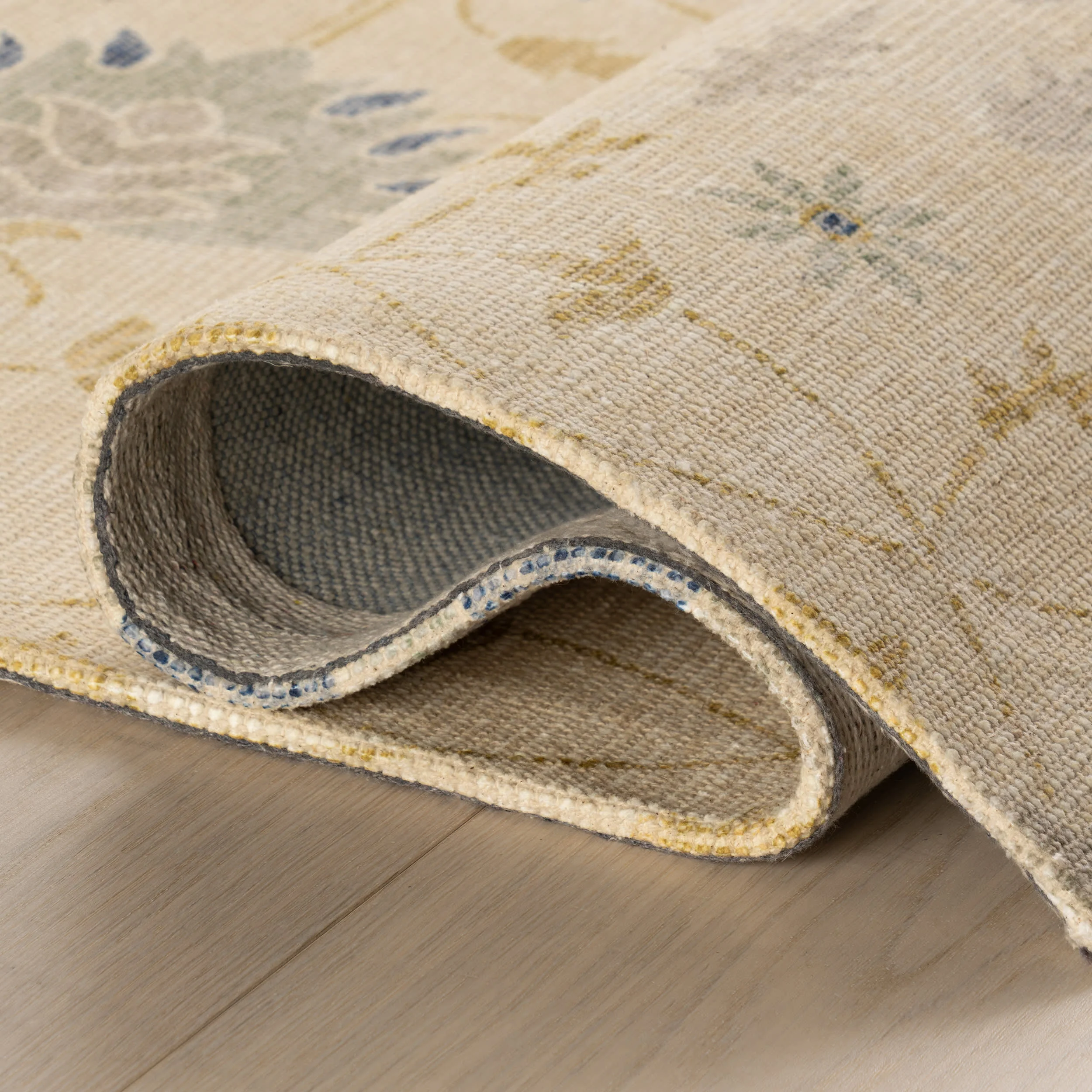 Loonarae Floral Transitional Rug | Cream - Image 9