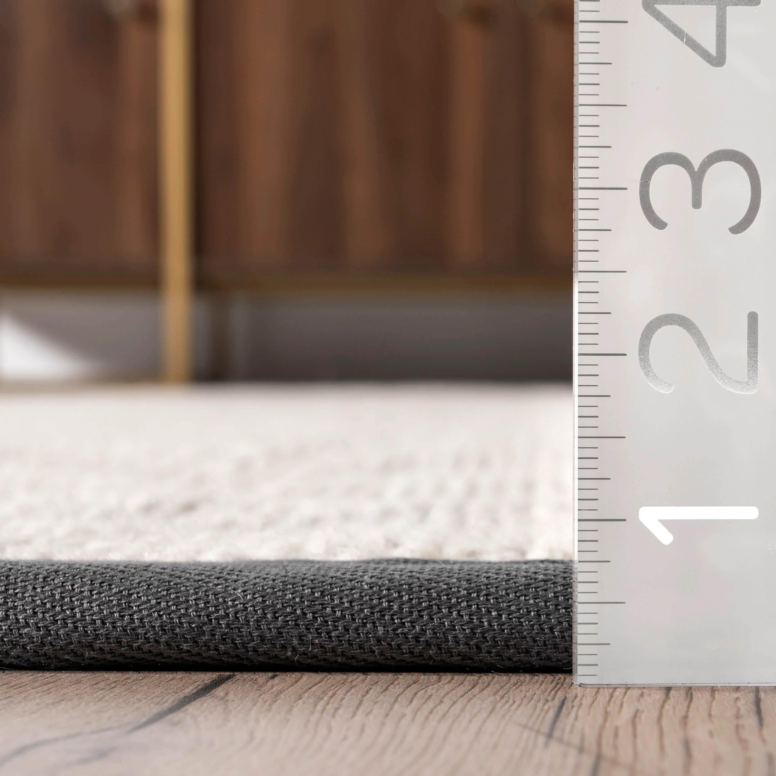 Lorenza Wool Chevrons Rug | Grey - Image 5