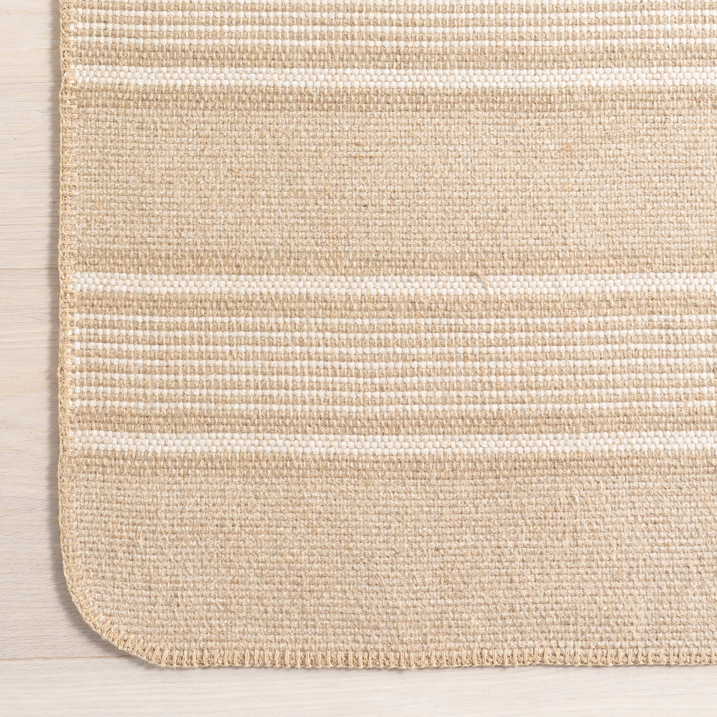 Loretta Striped Jute Rug | Natural - Image 4