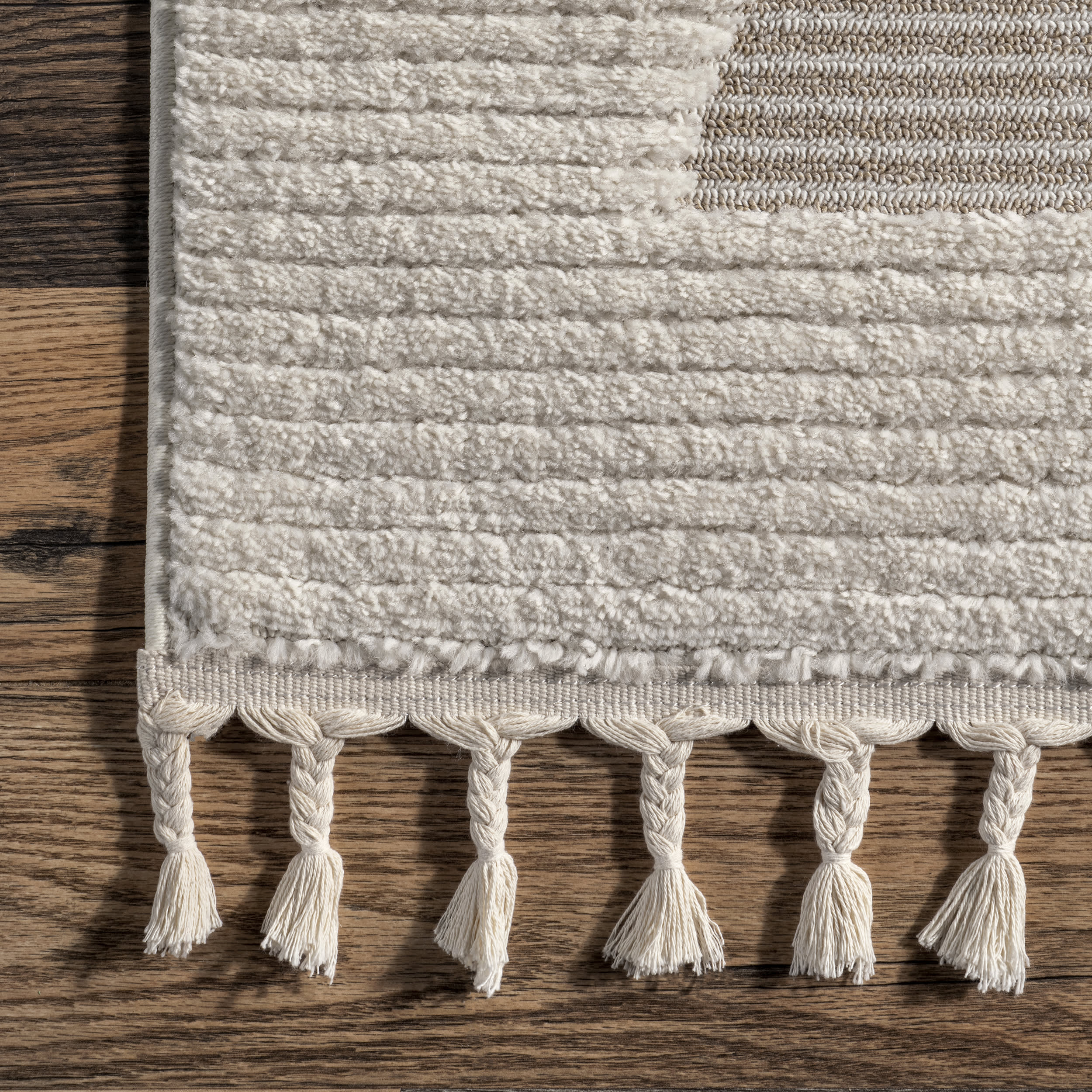 Lou Abstract Moon Rug | Ivory - Image 3