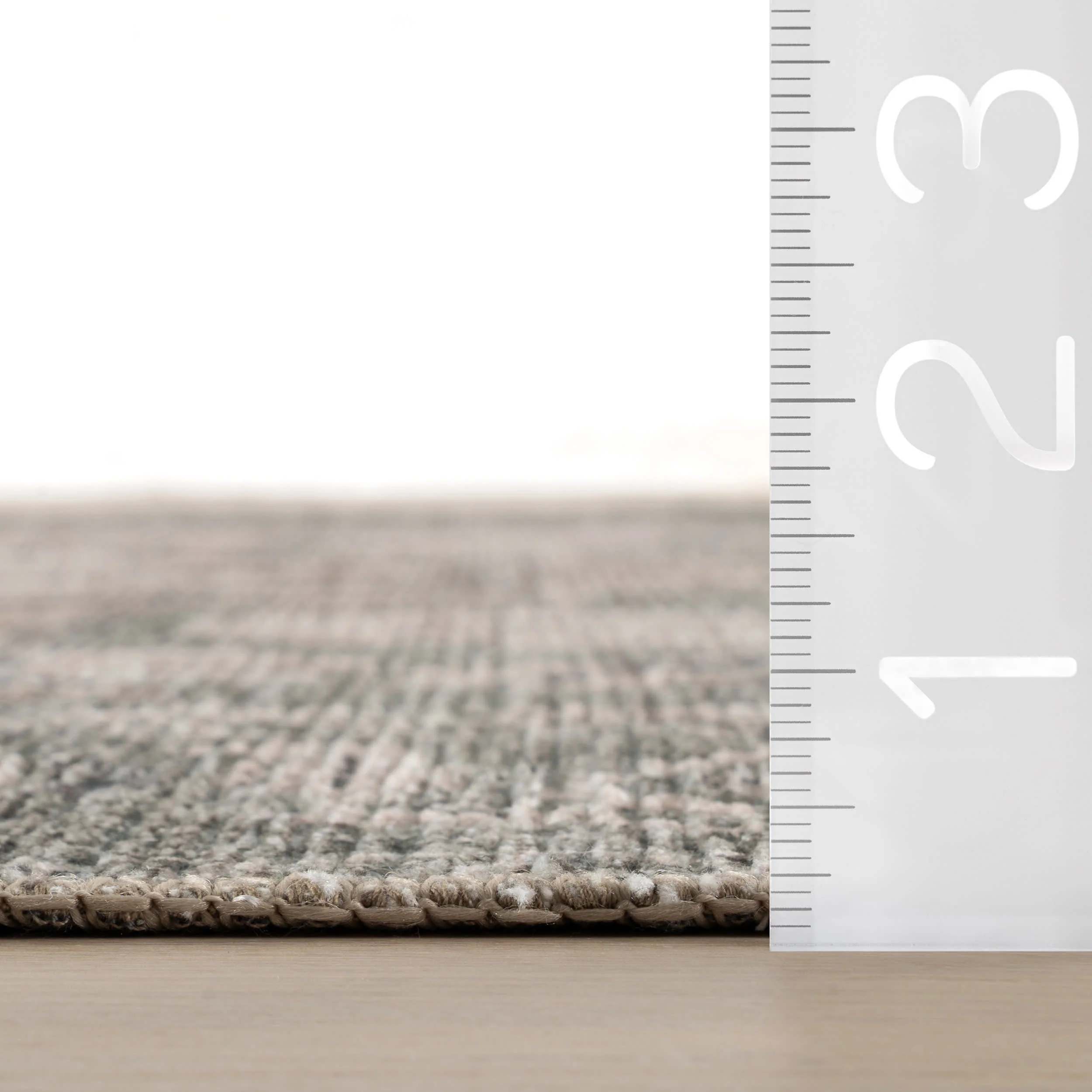 Luda Vintage & Distressed Washable Rug | Sage - Image 6