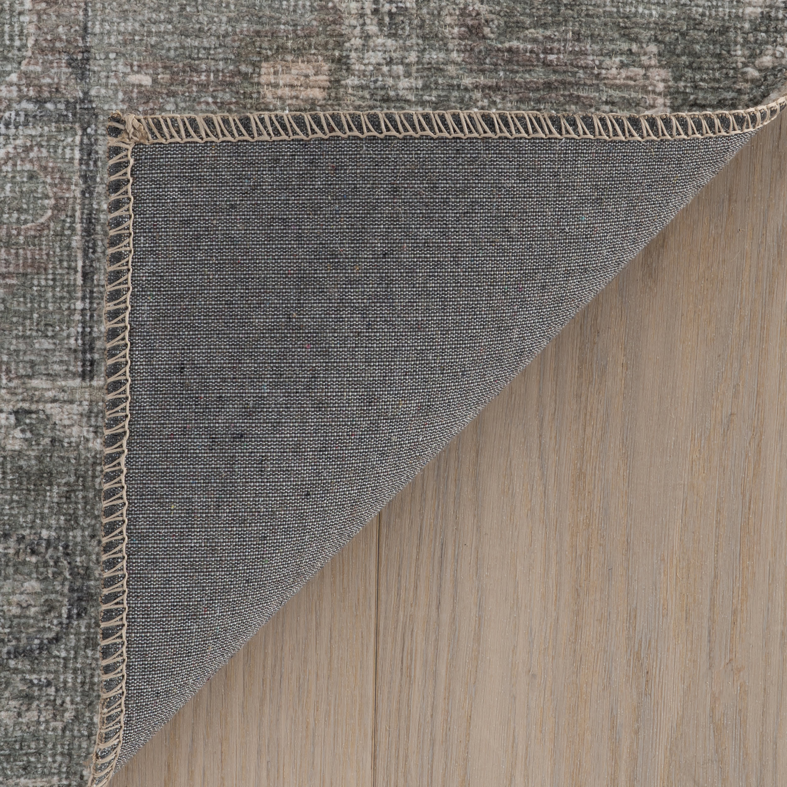 Luda Vintage & Distressed Washable Rug | Sage - Image 8