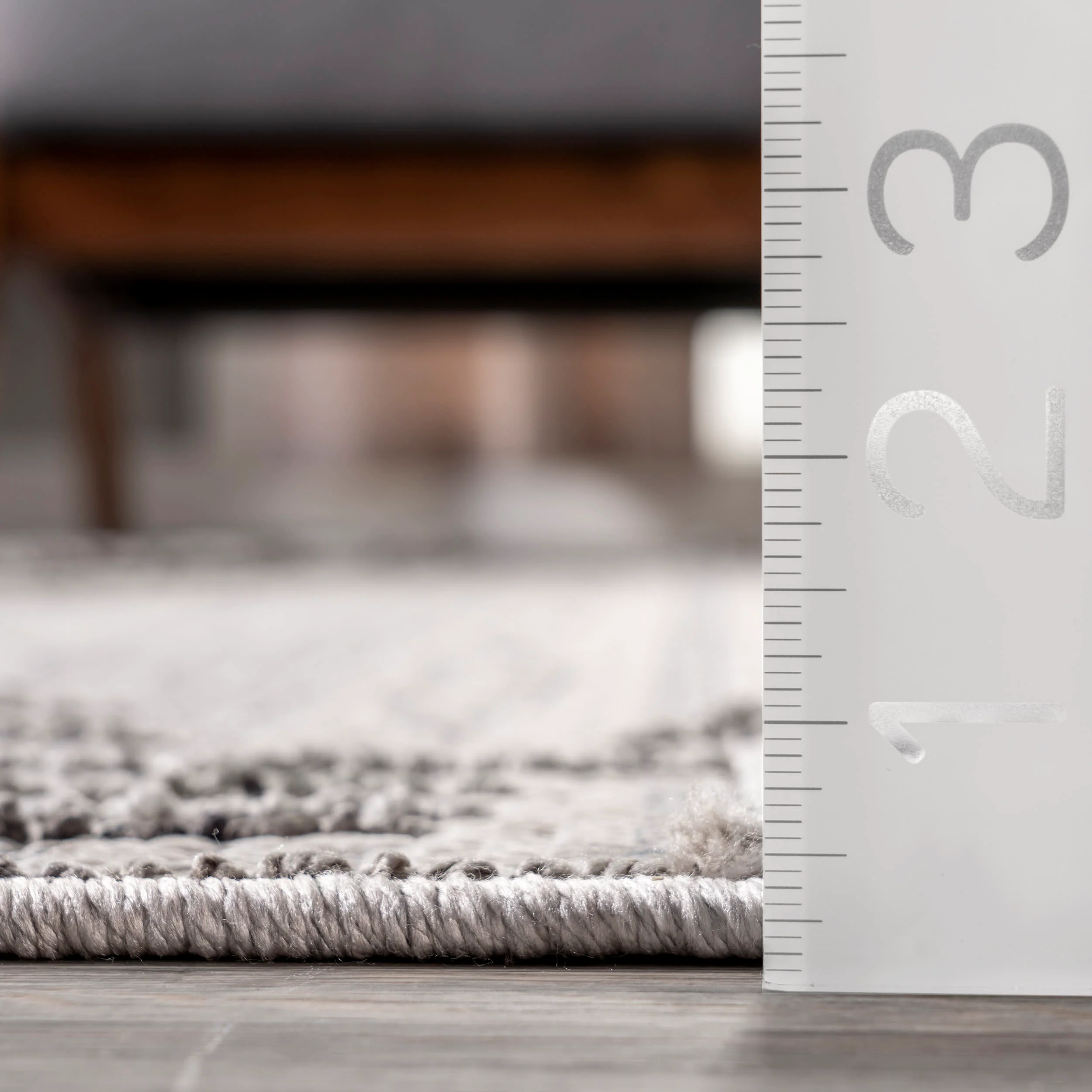 Lulu Waves Rug | Light Grey - Image 5