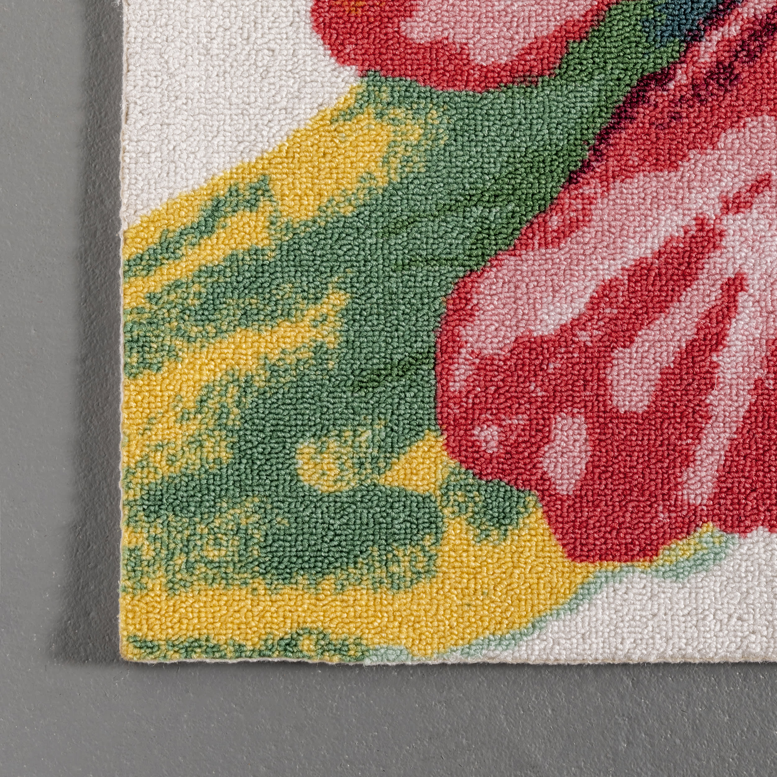 Lush Hibiscus Indoor/Outdoor Rug | Multicolor - Image 3
