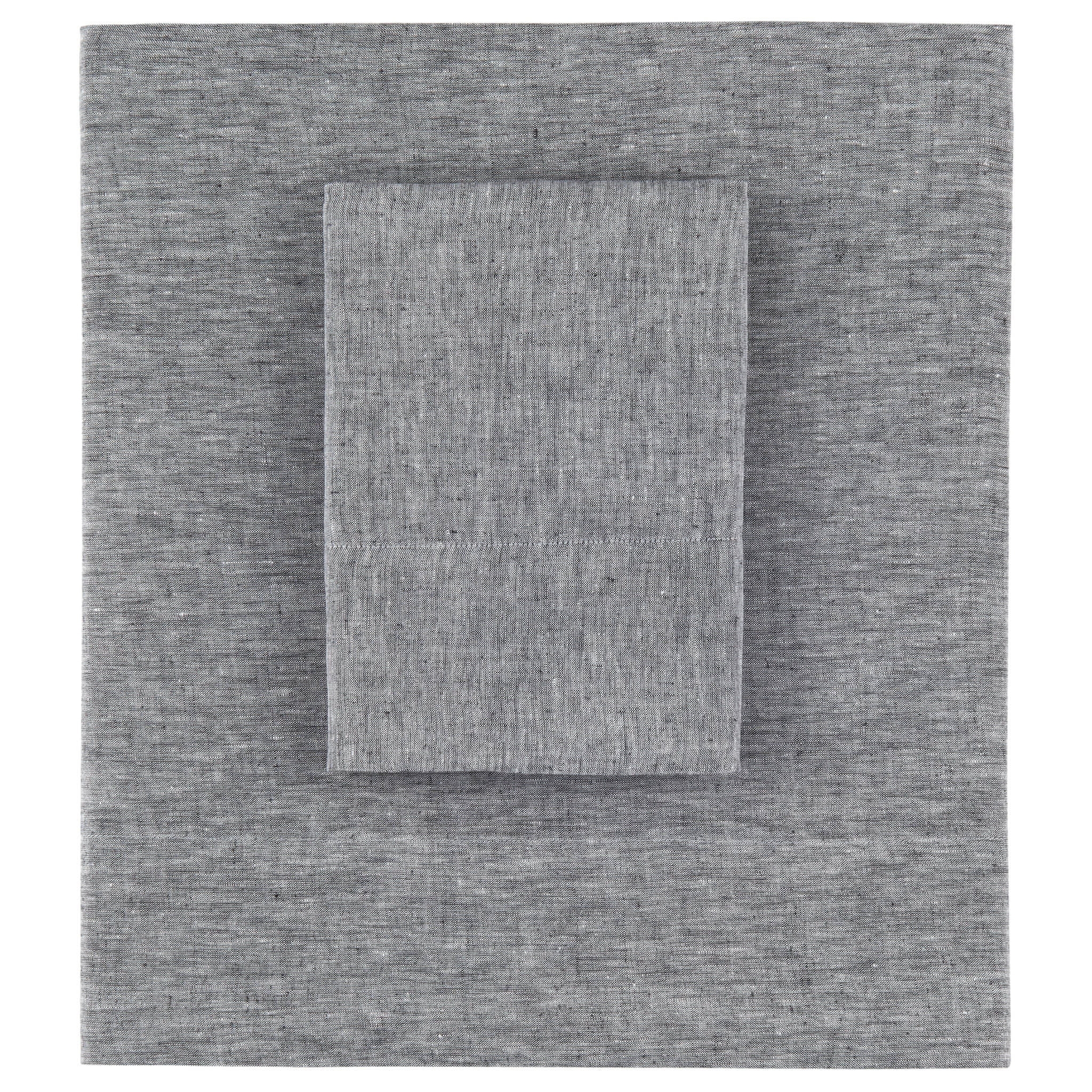 Lush Linen Sheet Set | Black - Image 3