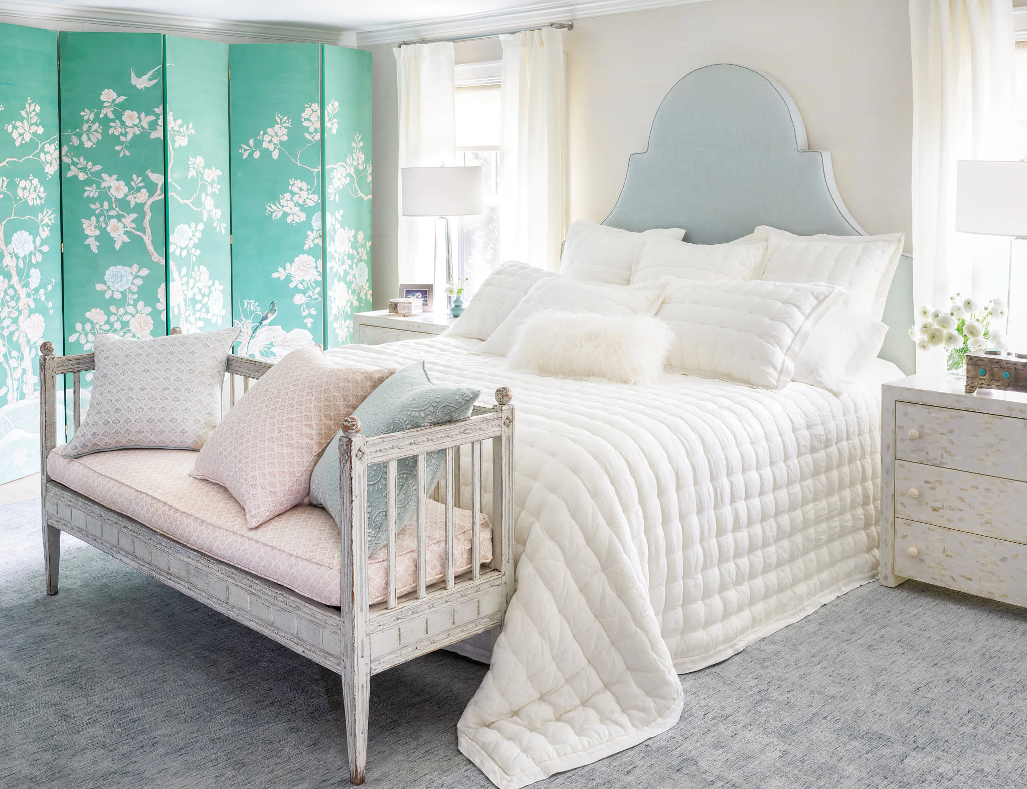 Lush Linen Puff | Ivory - Image 2