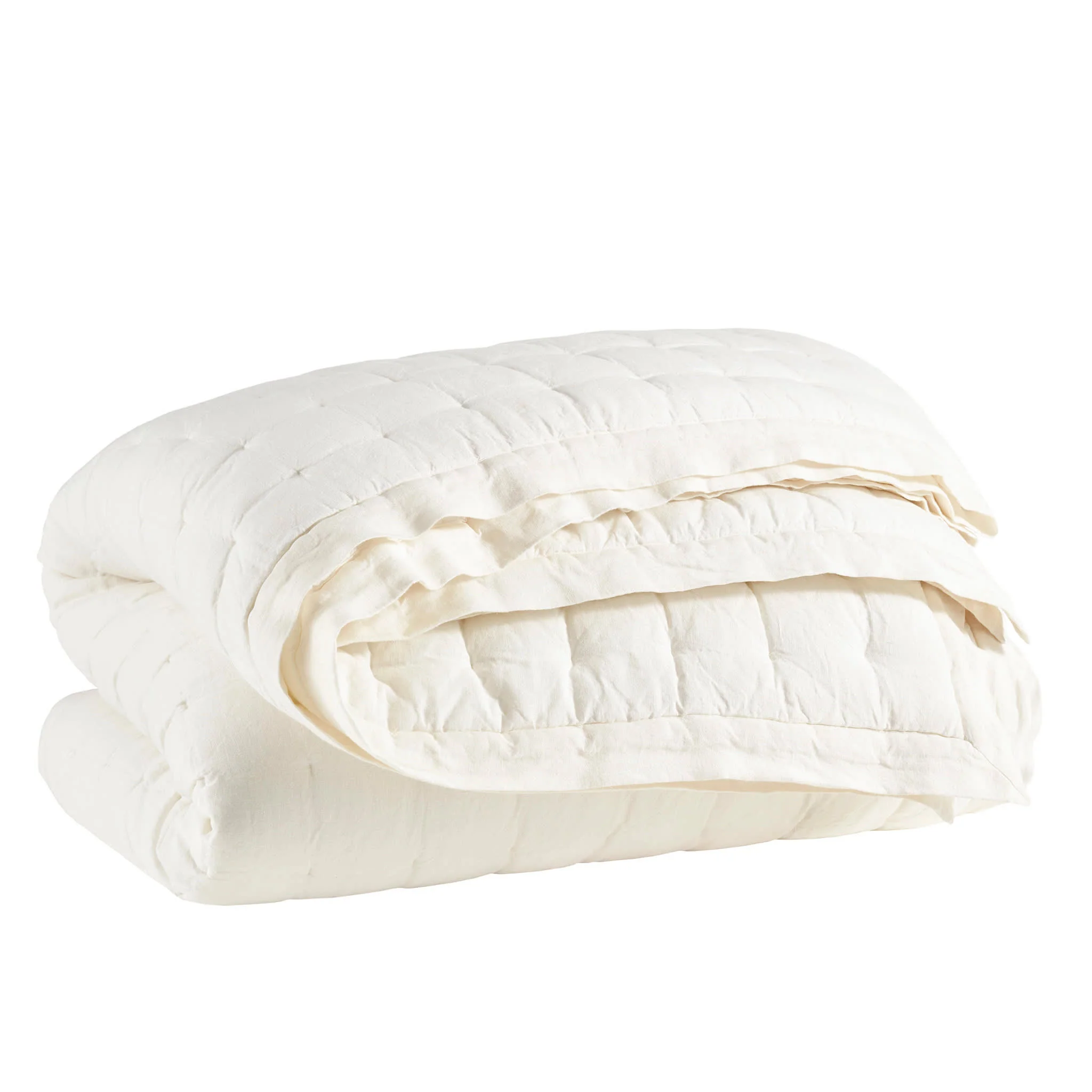 Lush Linen Puff | Ivory - Image 5