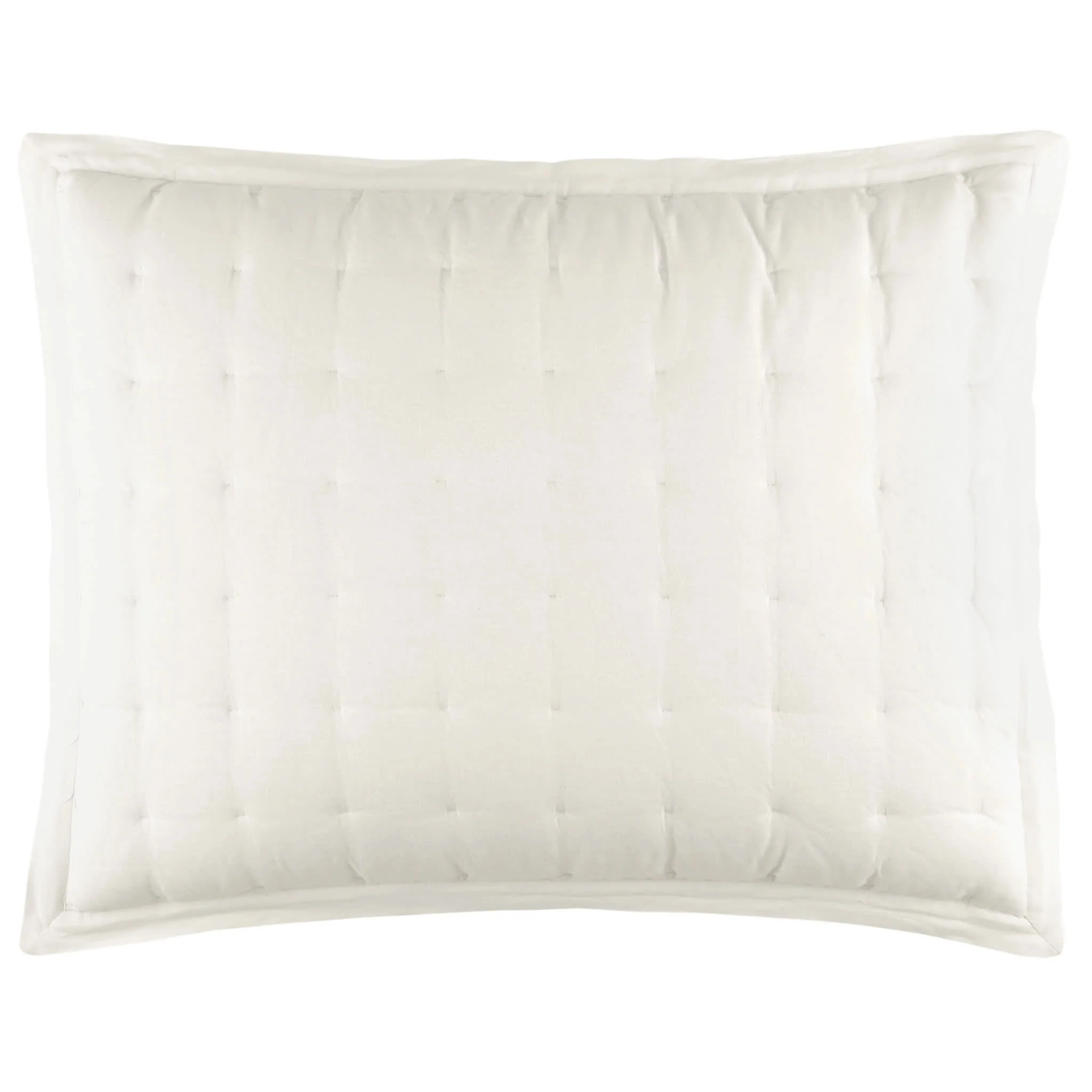 Lush Linen Puff Sham | Ivory - Image 5