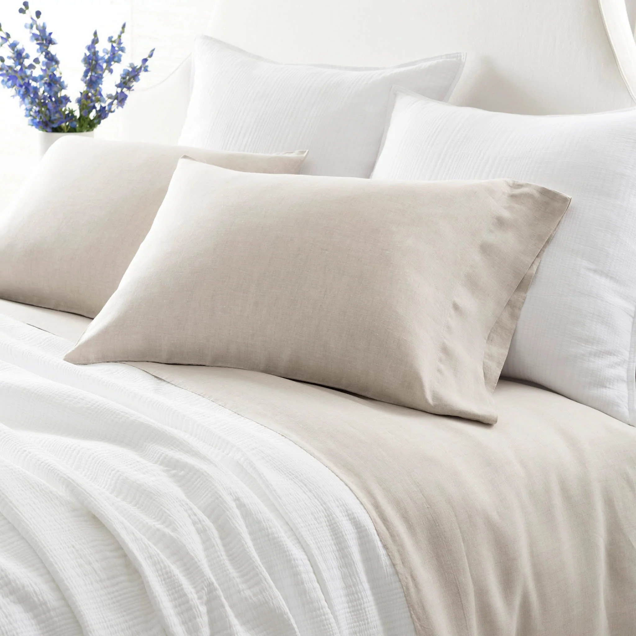 Lush Linen Pillowcases | Natural - Image 4