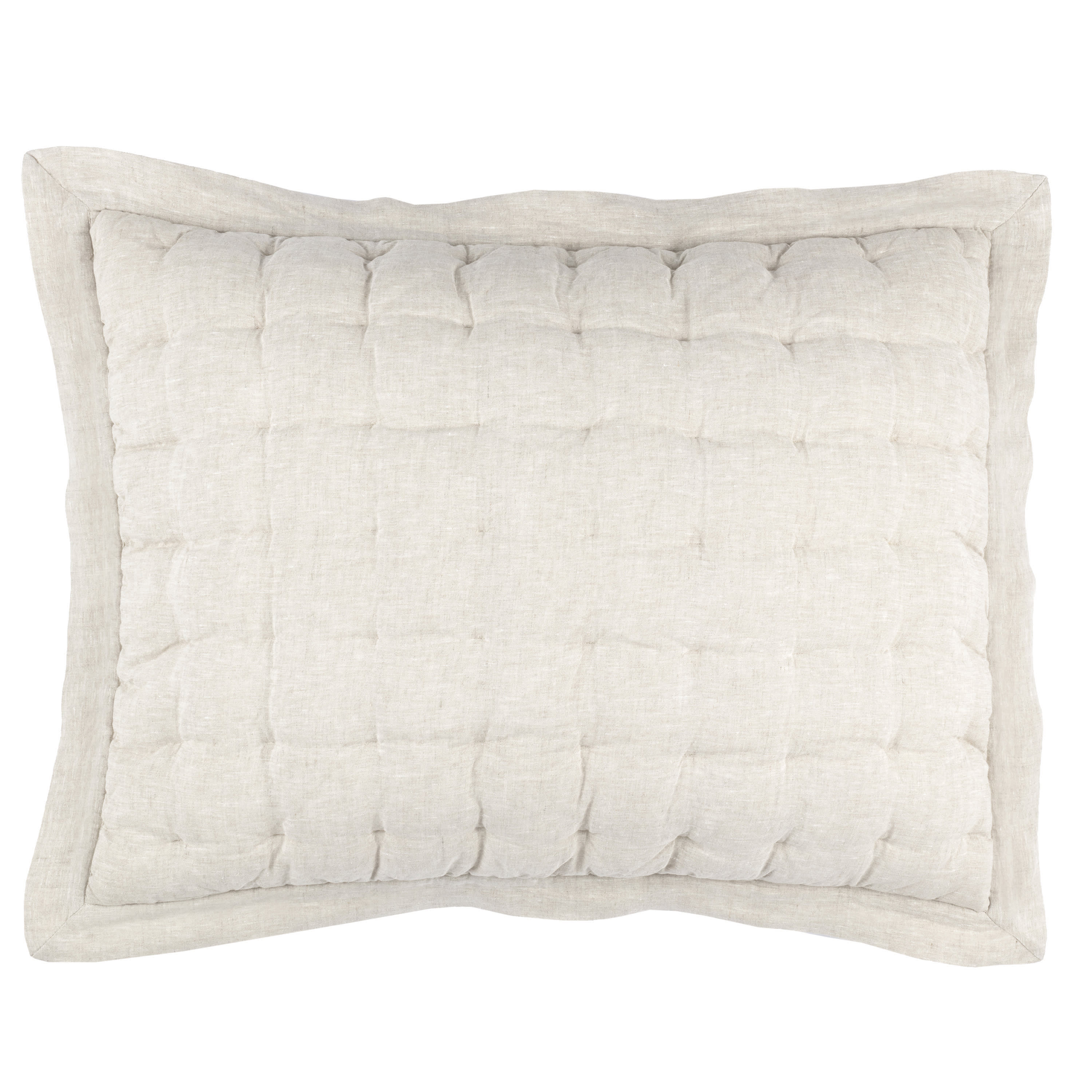 Lush Linen Puff Sham | Natural - Image 2