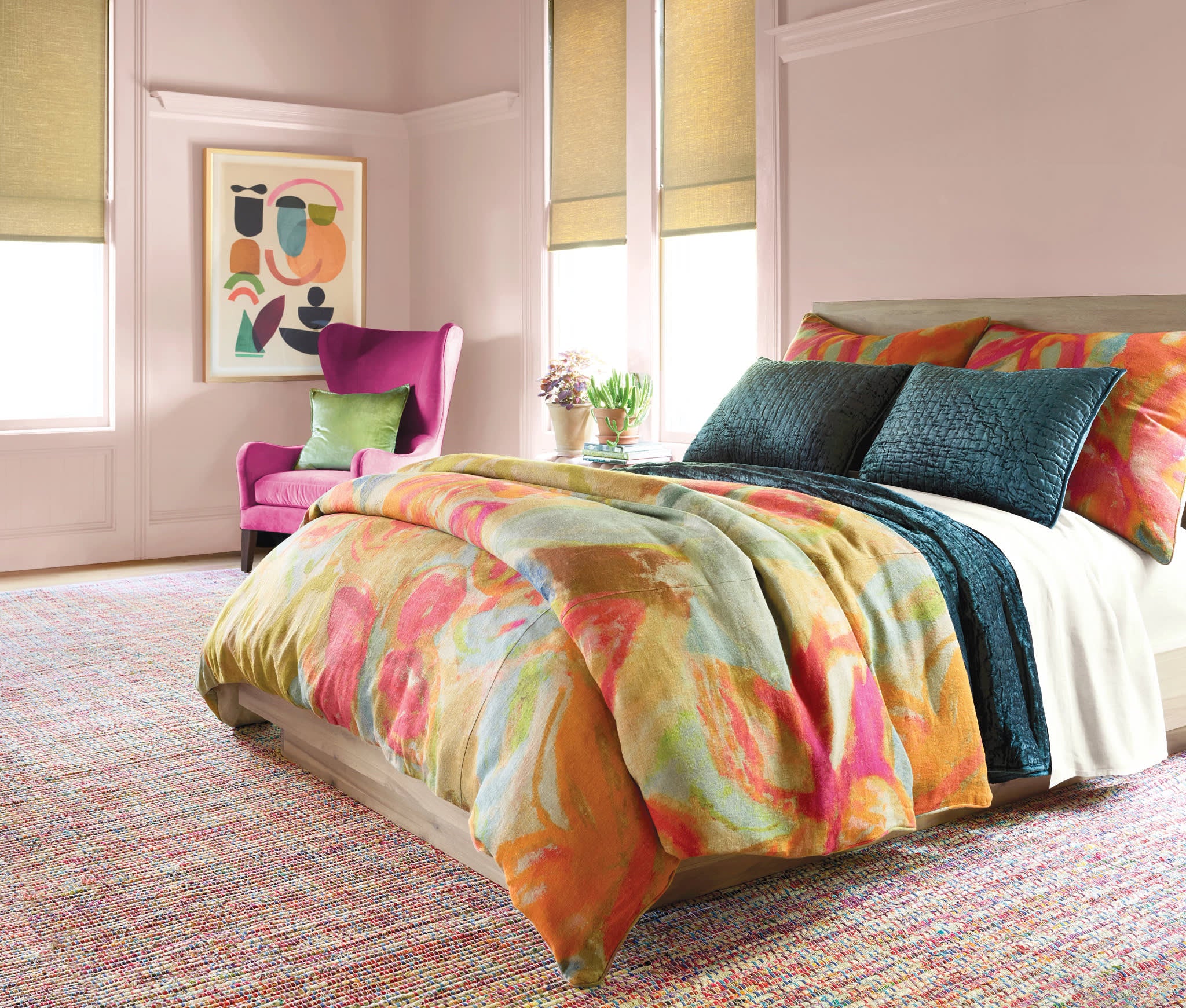 Joy Linen Sham | Multi - Image 2