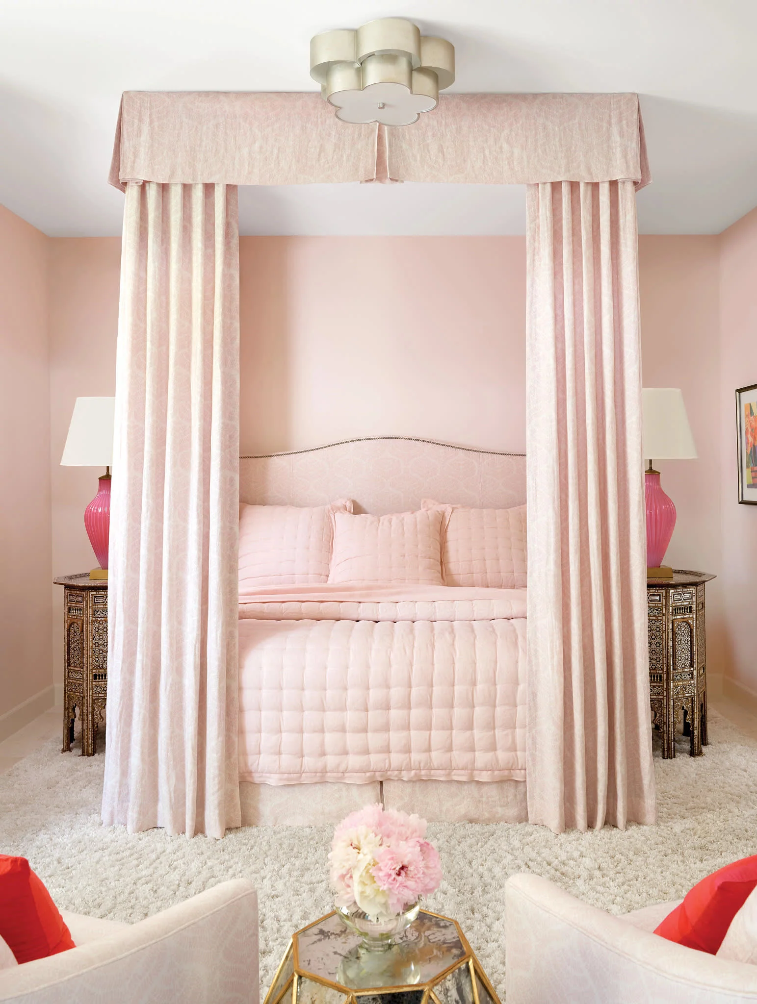 Lush Linen Puff | Slipper Pink - Image 3