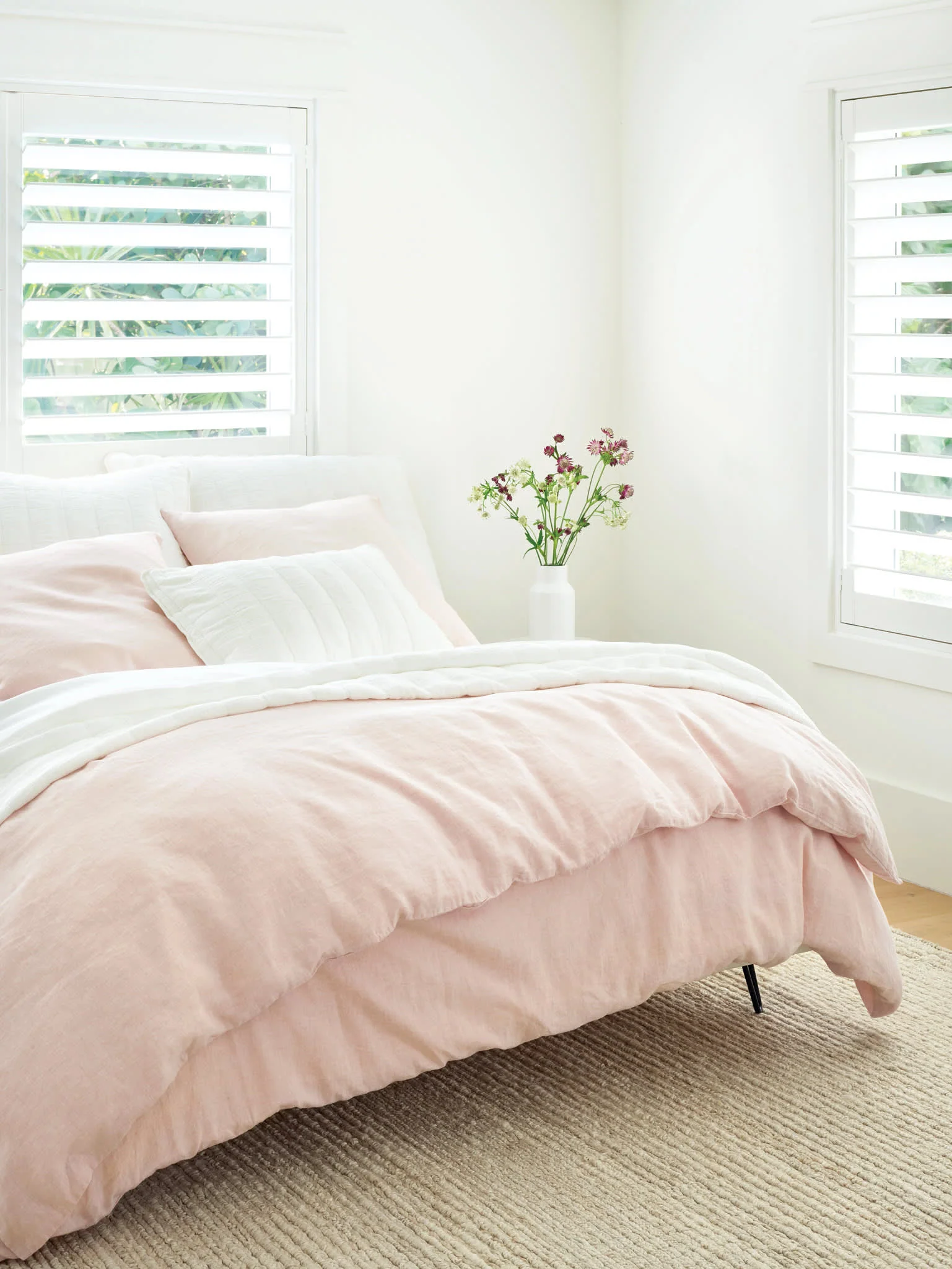 Lush Linen Sheet Set | White - Image 2
