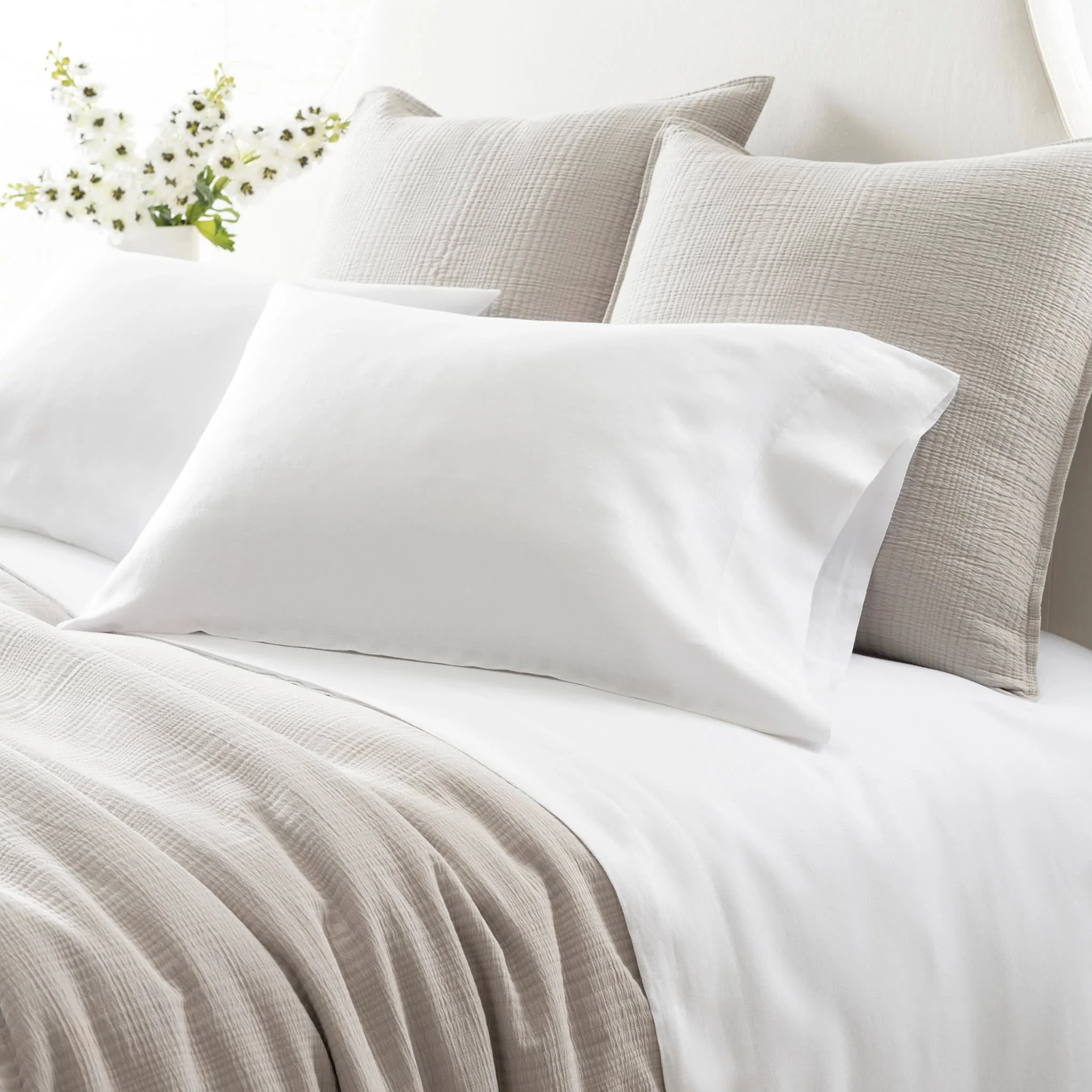 Lush Linen Sheet Set | White - Image 4