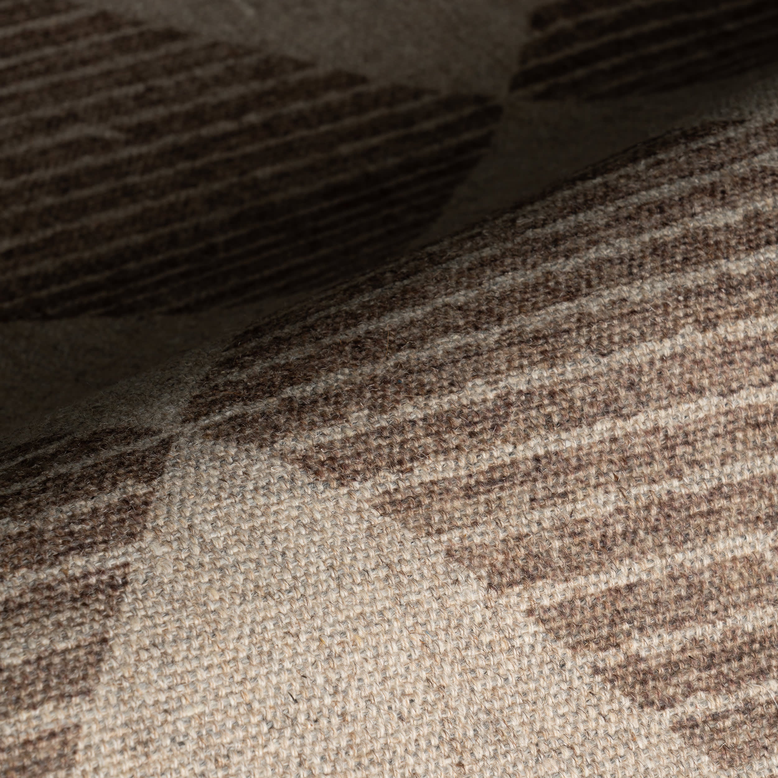 Luzia Vintage Washable Rug | Brown - Image 3