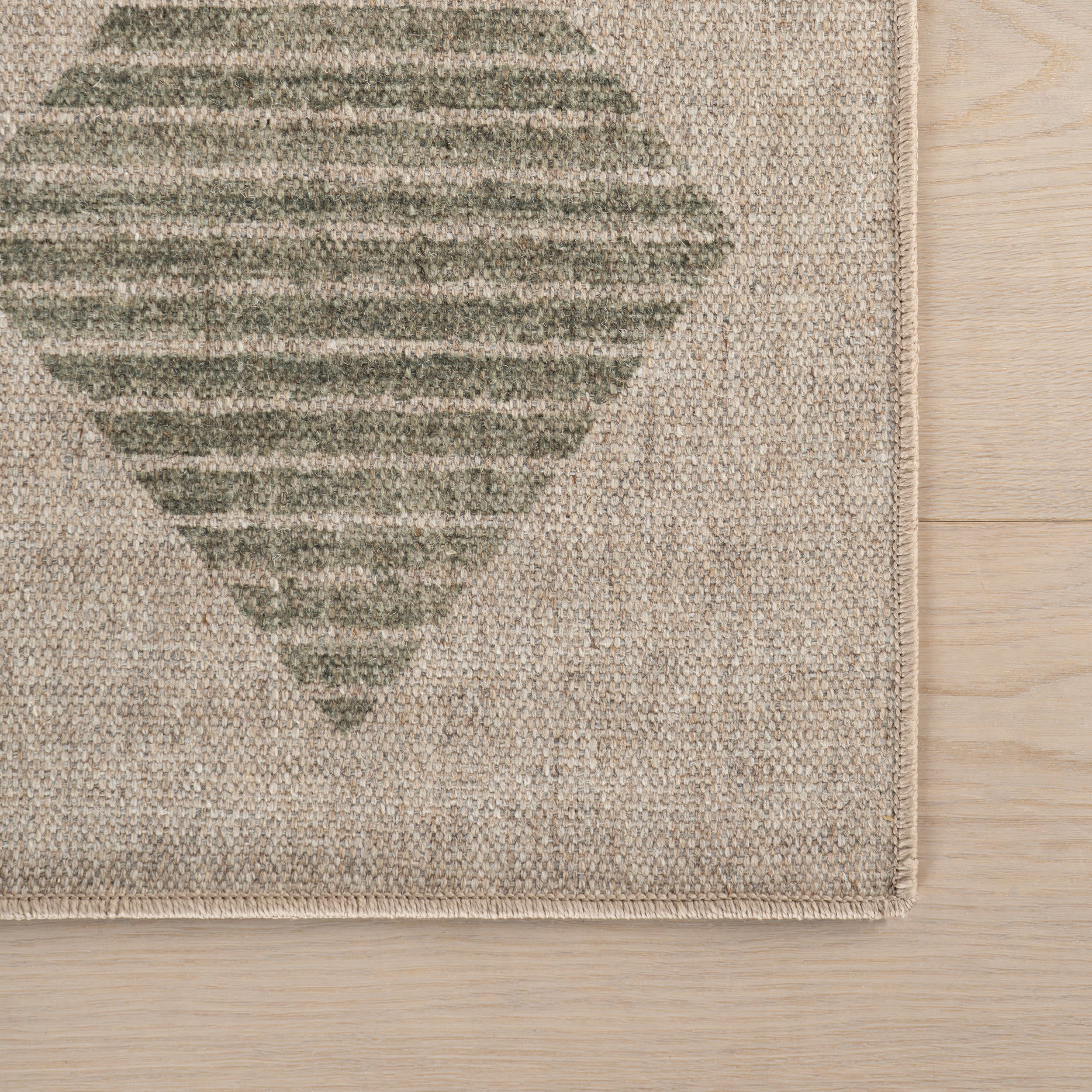 Luzia Vintage Washable Rug | Green - Image 4