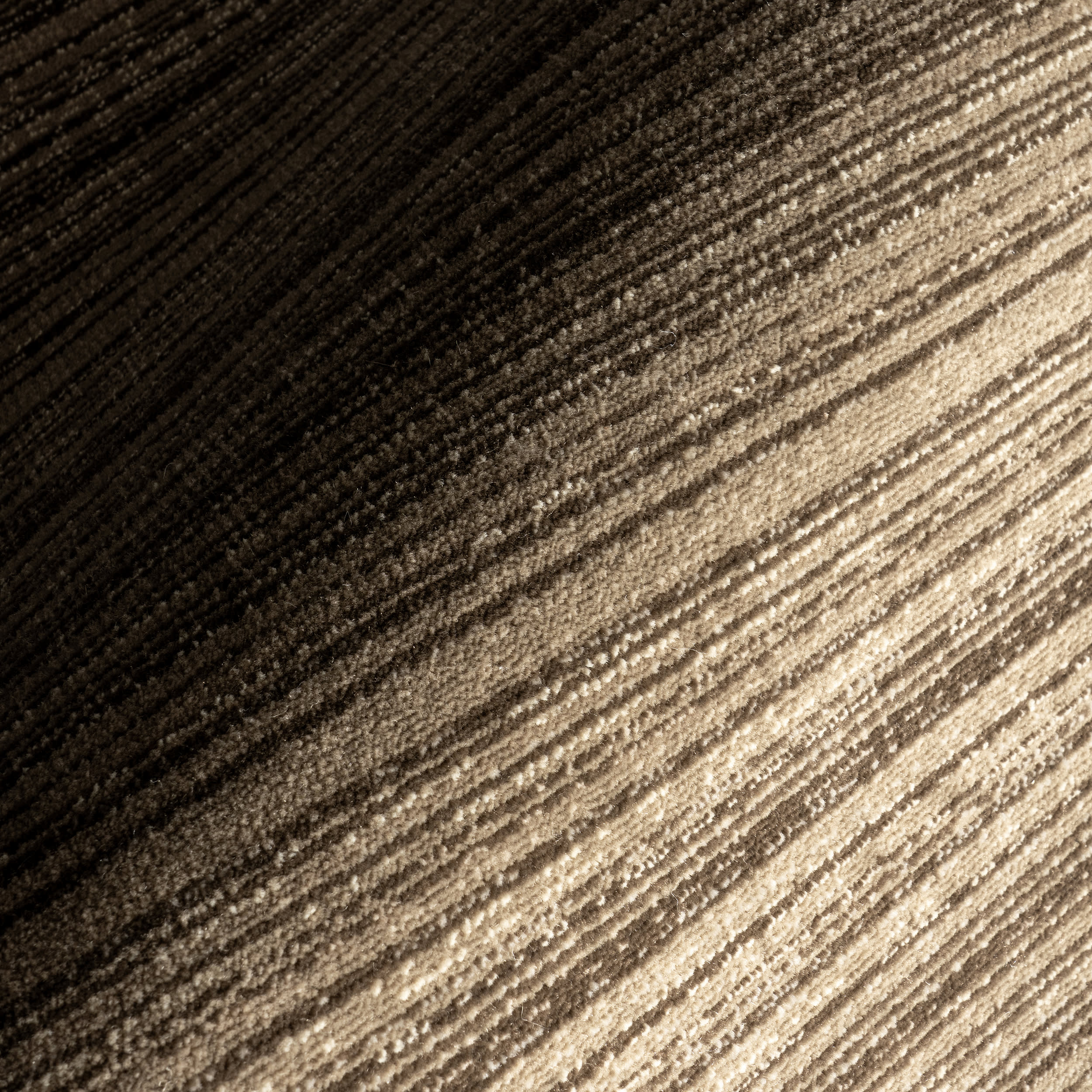 Lylah Solid Fringed Rug | Brown - Image 3