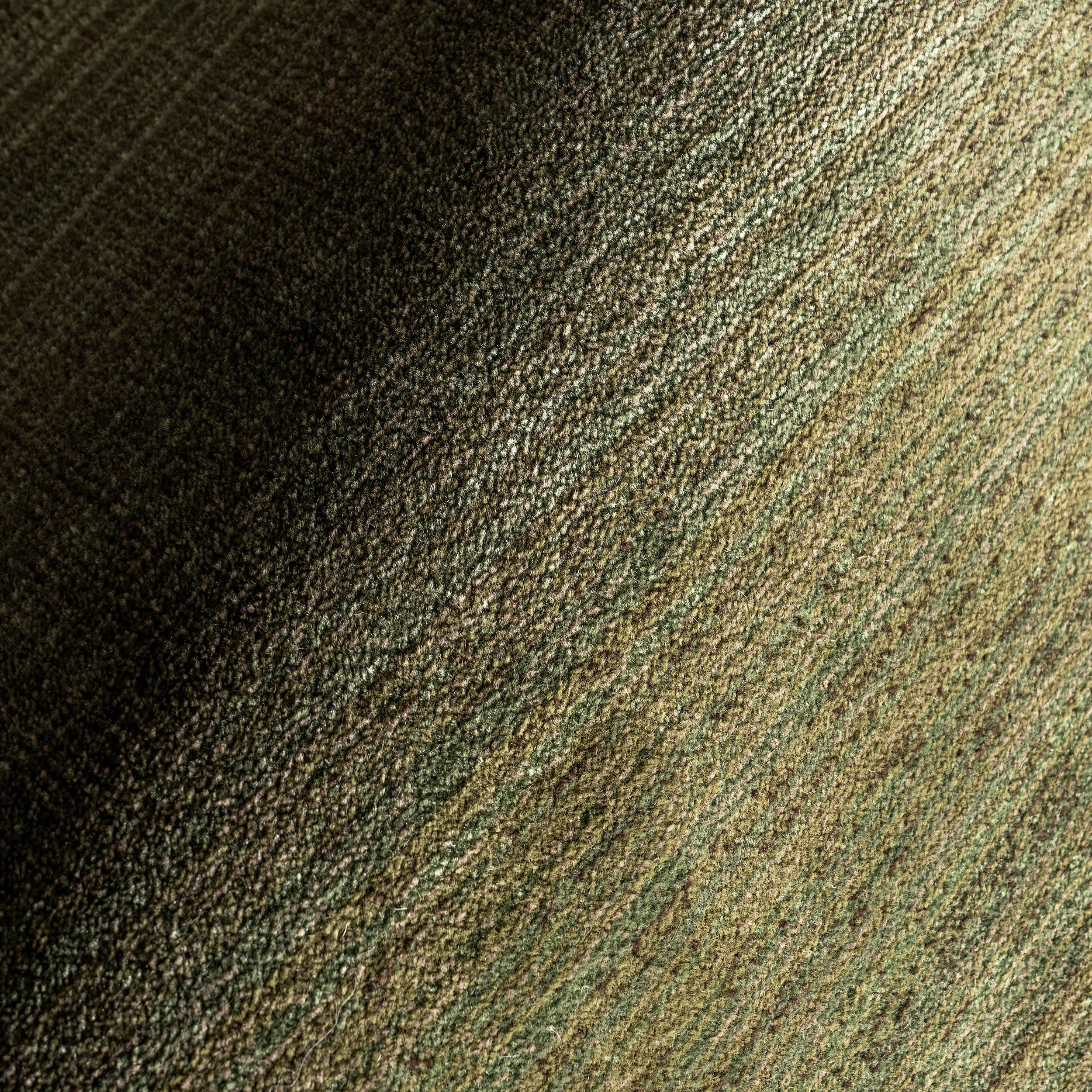 Lylah Solid Fringed Rug | Dark Sage - Image 3