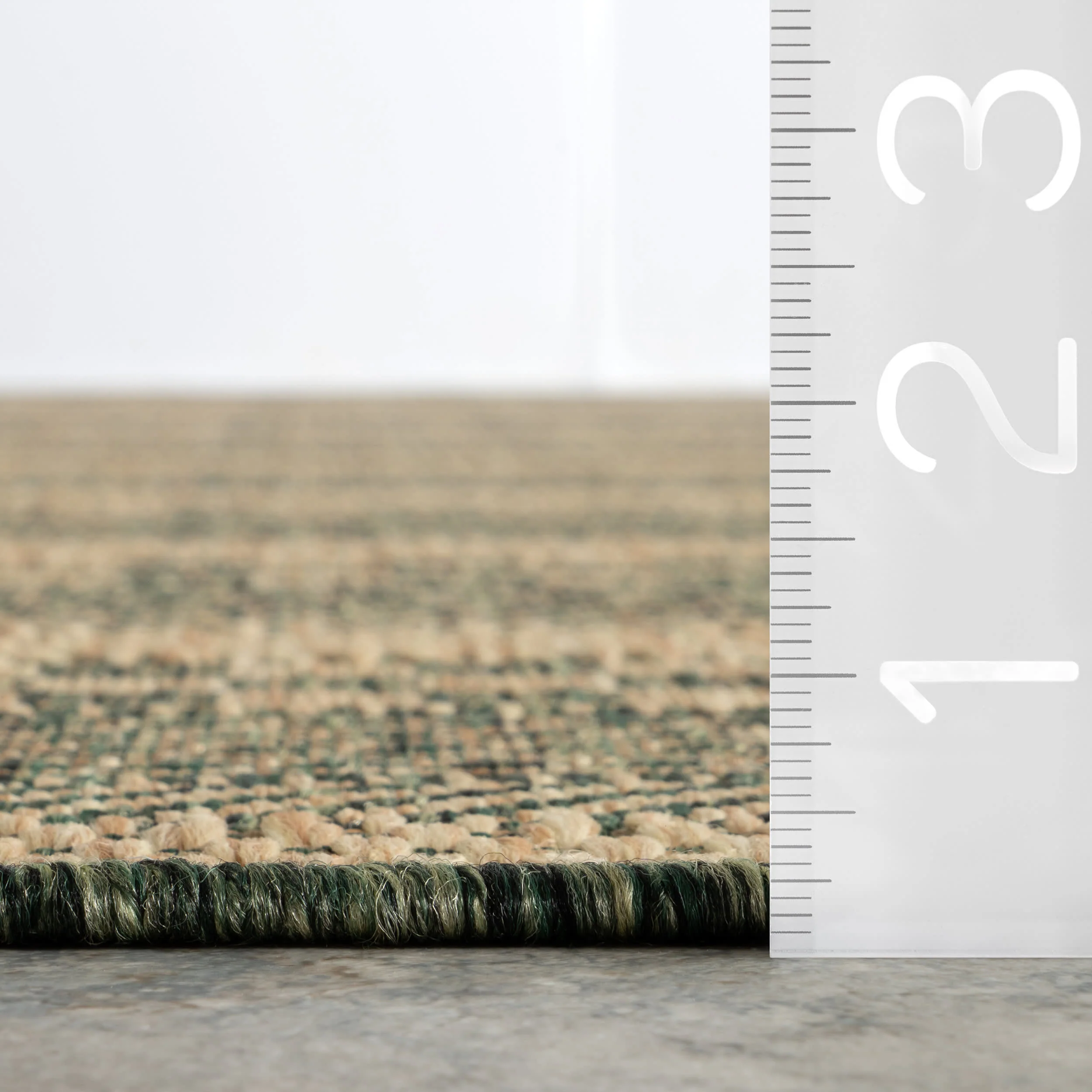 Lysette Striped Indoor/Outdoor Rug | Green - Image 5