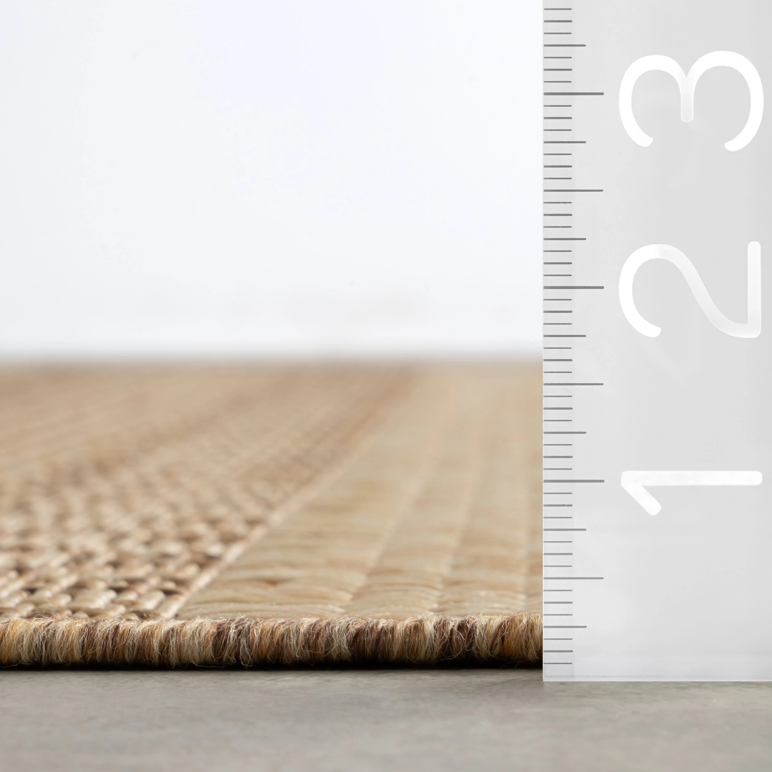 Lysette Striped Indoor/Outdoor Rug | Light Brown - Image 5
