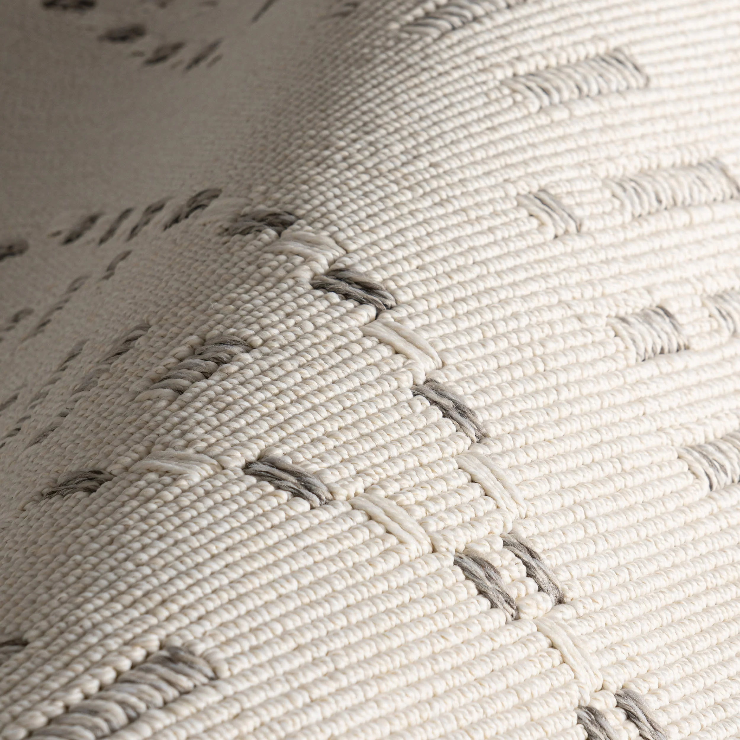 Maci Shaded Trellis Indoor/Outdoor Rug | Cream - Image 3