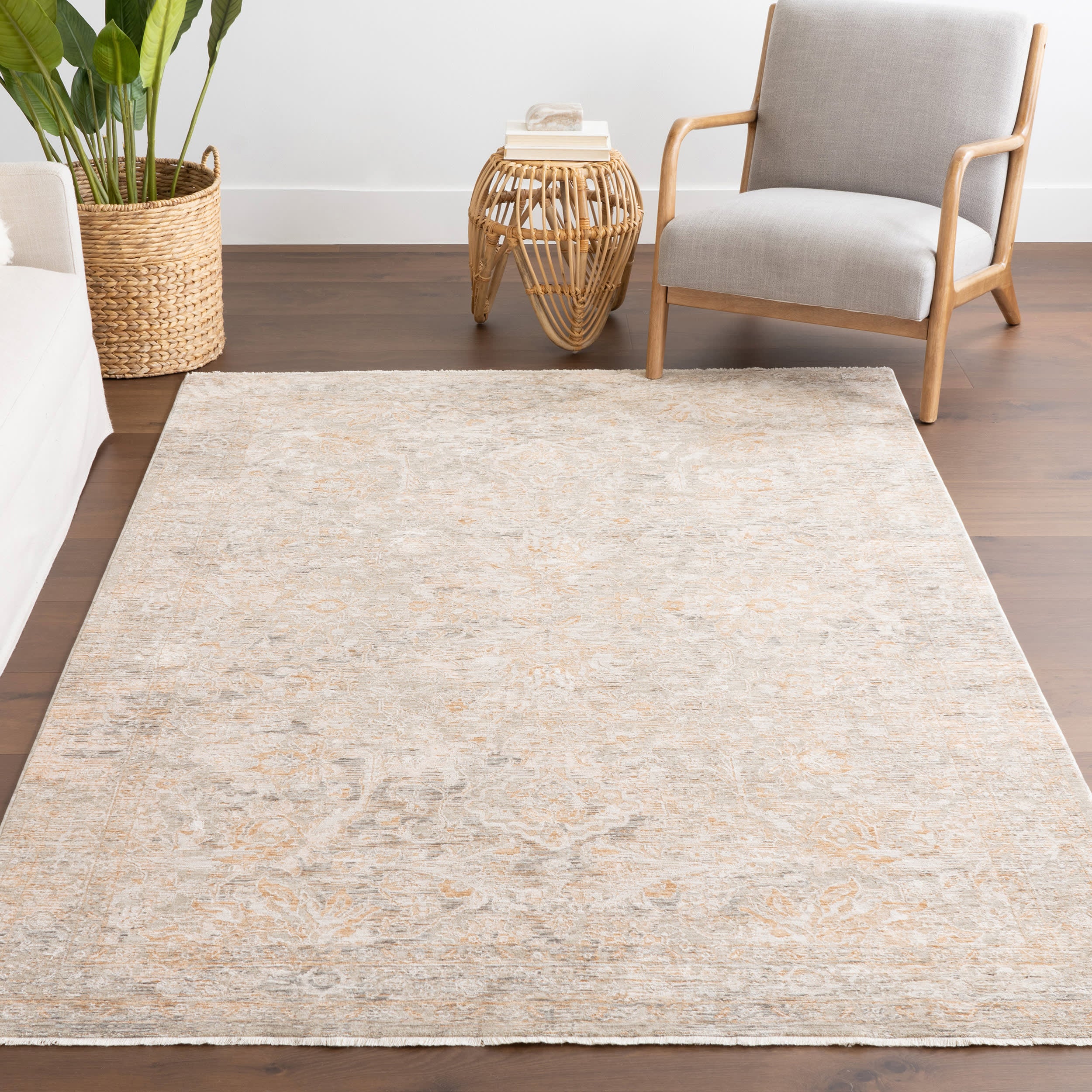 Madalyn Vintage Rug | Taupe - Image 5