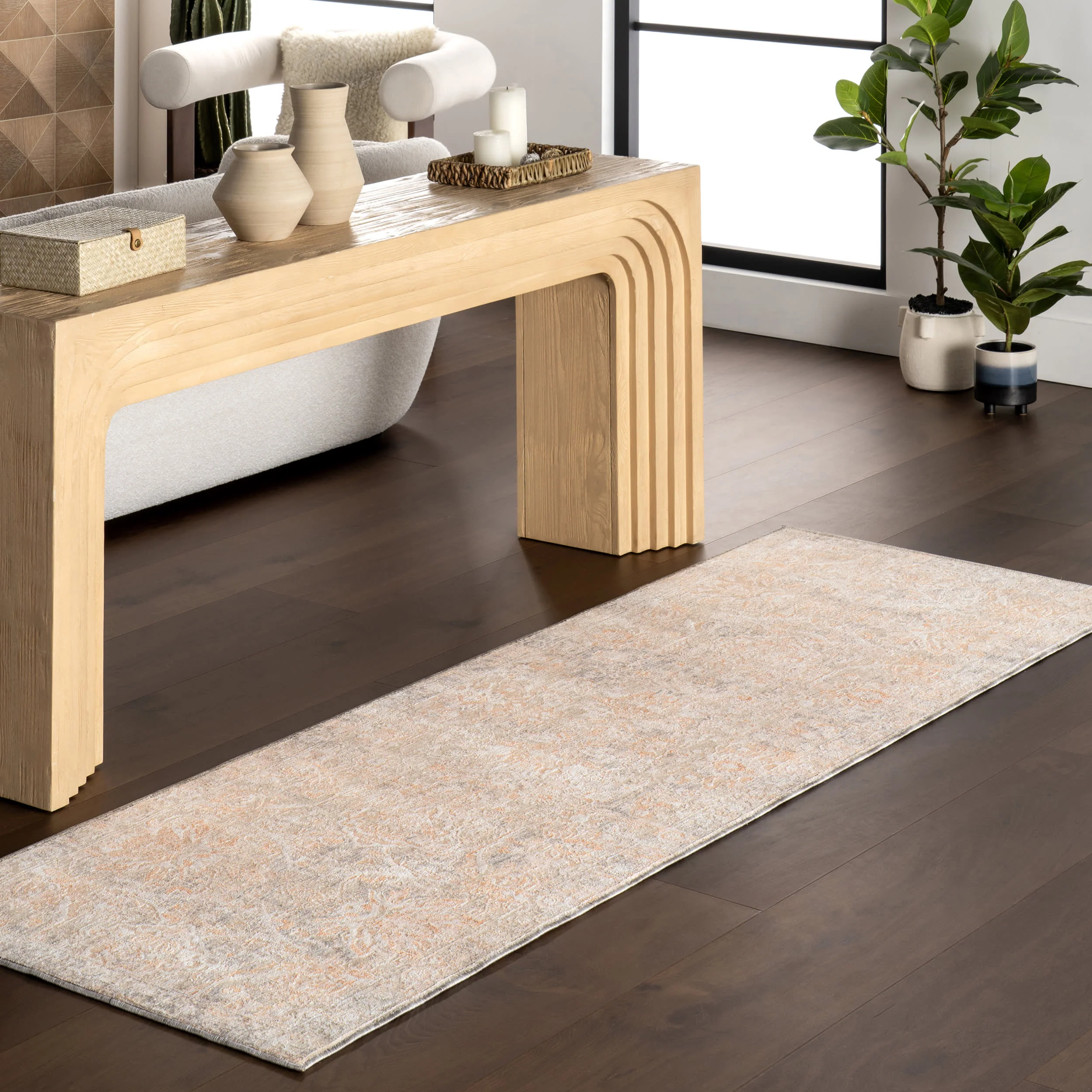 Madalyn Vintage Rug | Taupe - Image 2