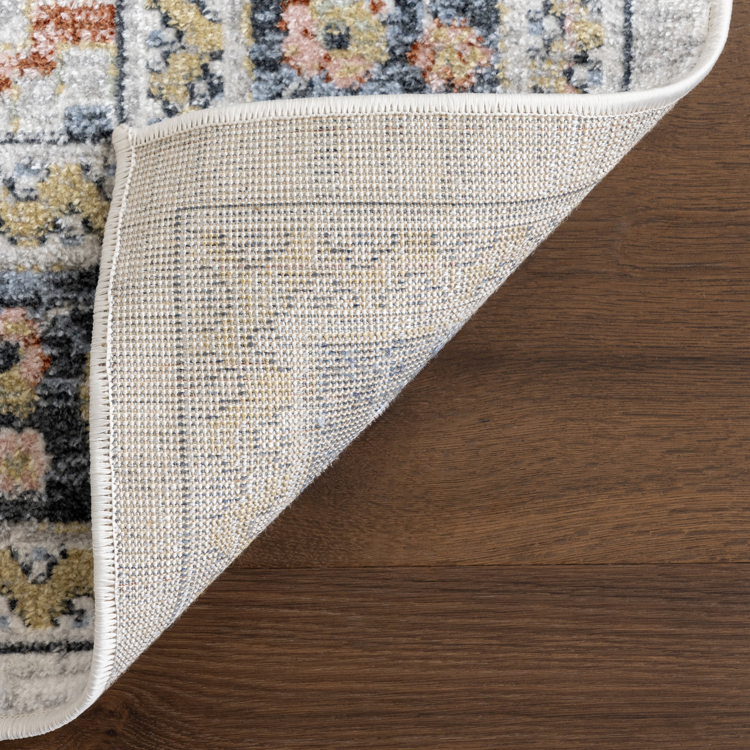 Madilyn Medallion Washable Rug | Blue - Image 7